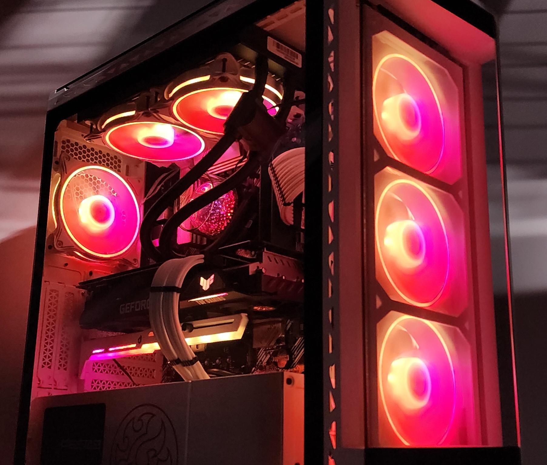 Gaming PC Ryzen 7 5700X 16GB RAM 1TB SSD RTX 3070 8GB Windows 11 Computer
