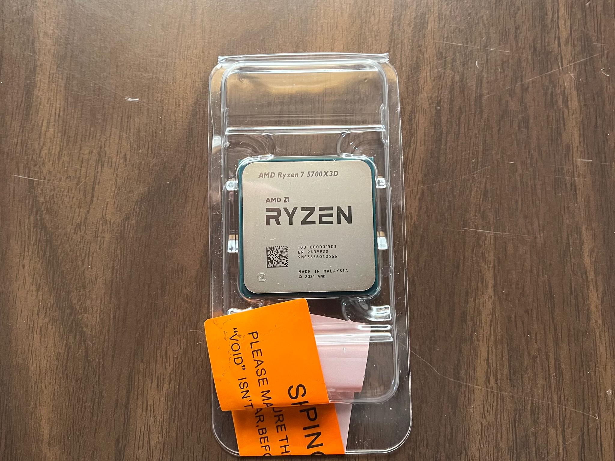 Brand New 5700X3D and Barely Used AORUS PRO AX ITX B550 Motherboard Combo!