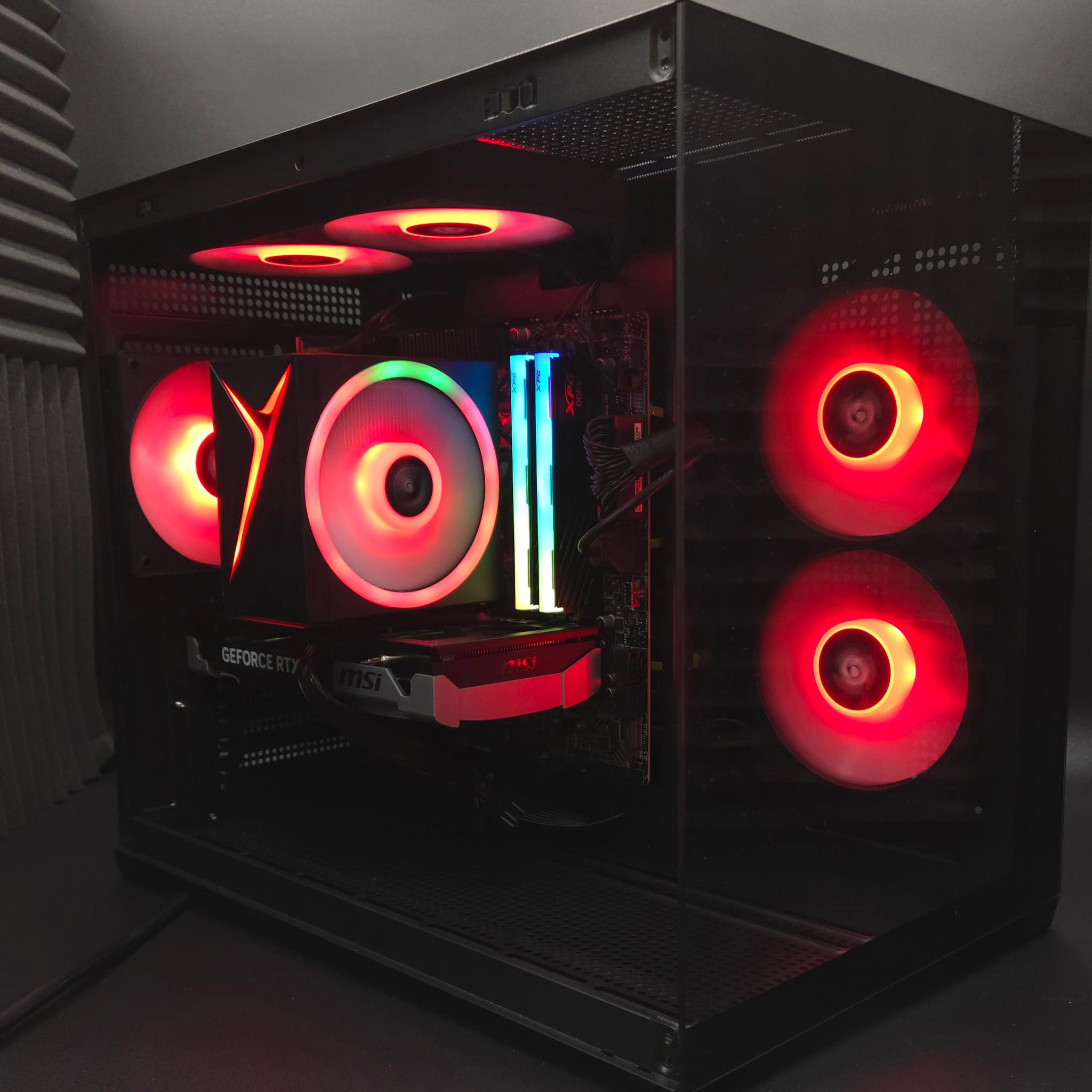 STORMCRAFT Gaming PC SIRIUS Intel Core i7-14700F NVIDIA GeForce RTX 5060 Ti 16GB | 32GB DDR5