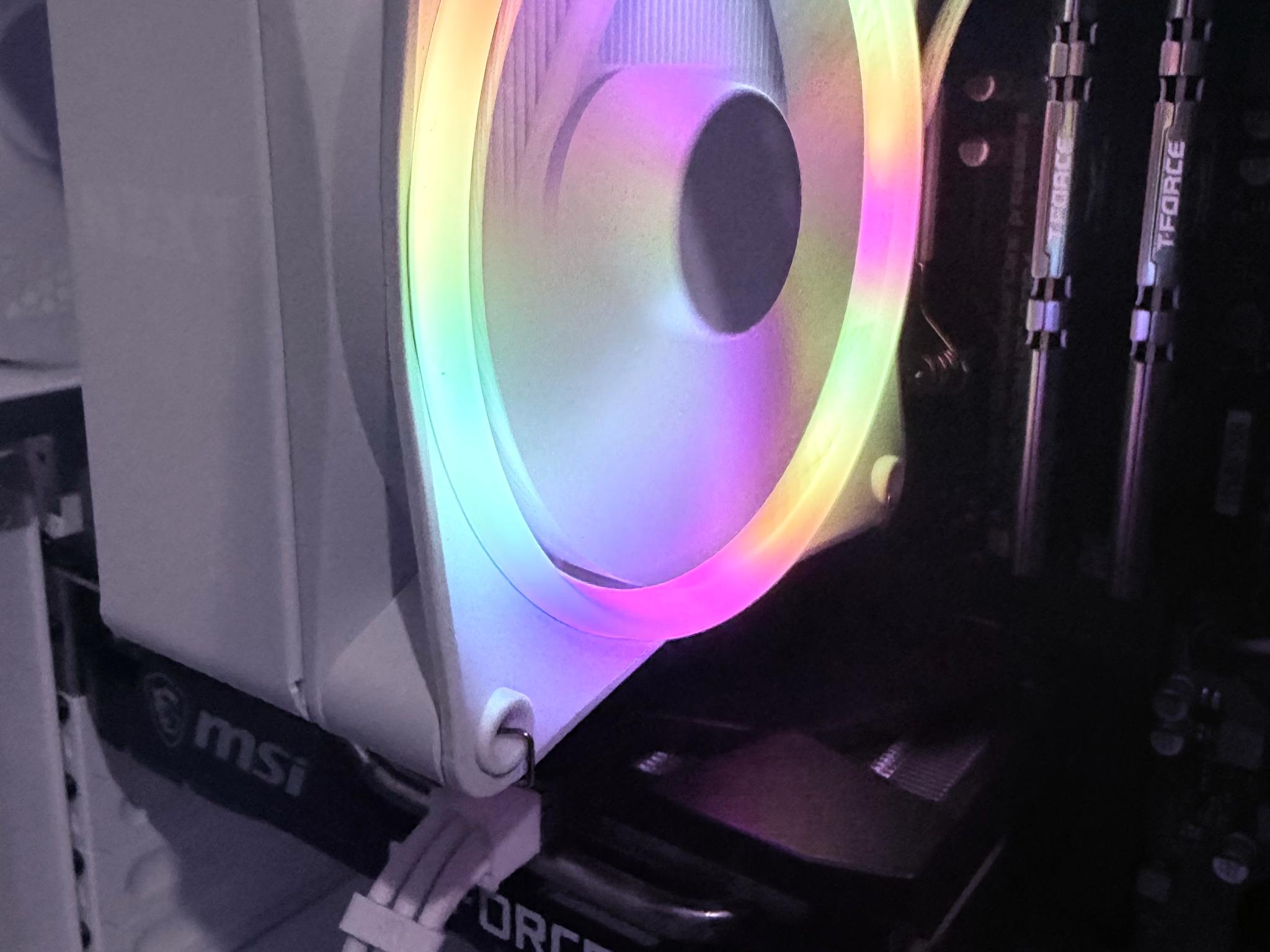 ⚪️"Prism Bloom"🌈| 1080p Gaming | RTX 3050 | i5 12400F | 16GB Ram | 1TB Storage | Free Shipping