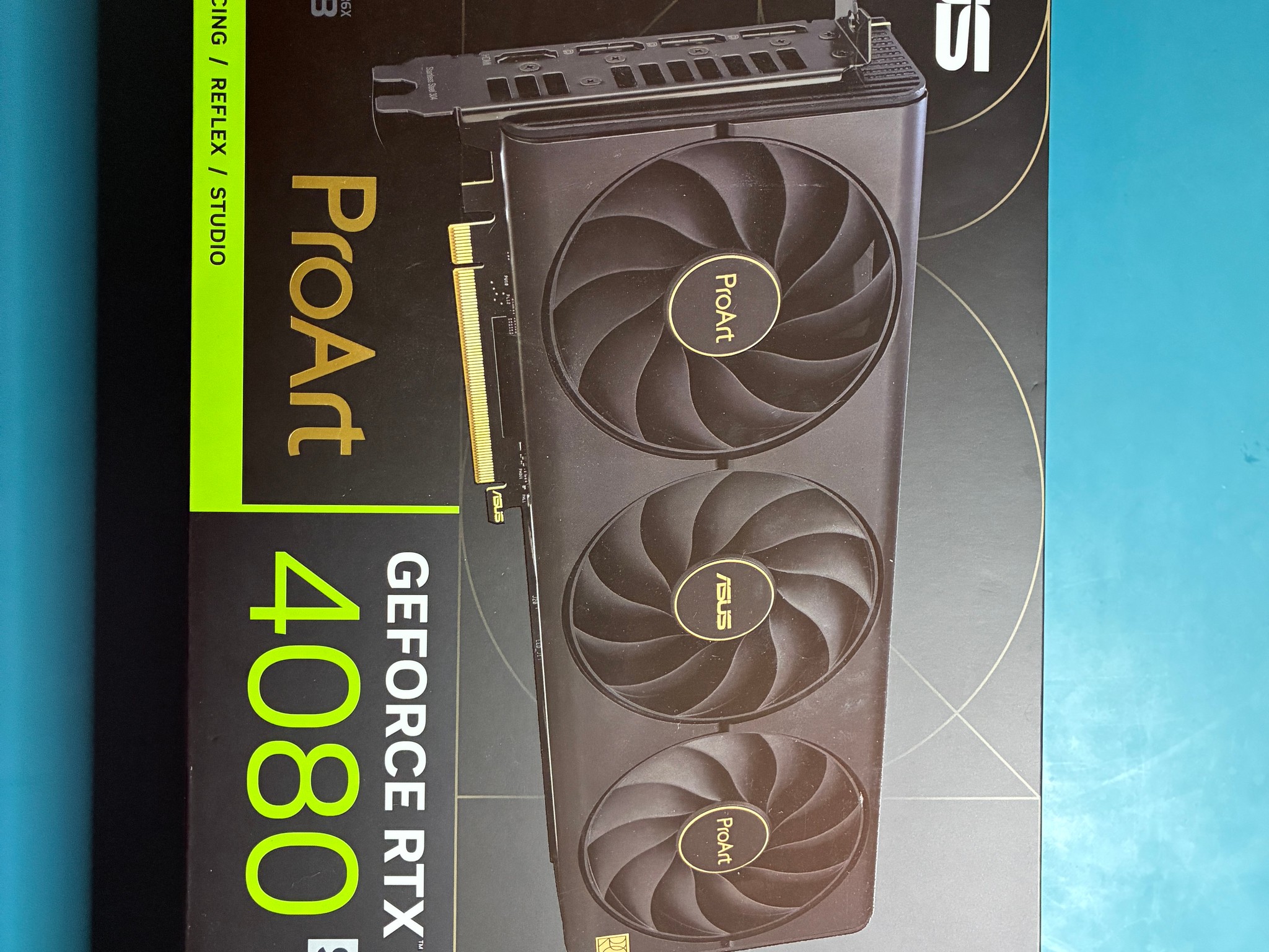 ASUS ProArt GeForce RTX 4080 SUPER 16G - PROART-RTX4080S-O16G (GPU)
