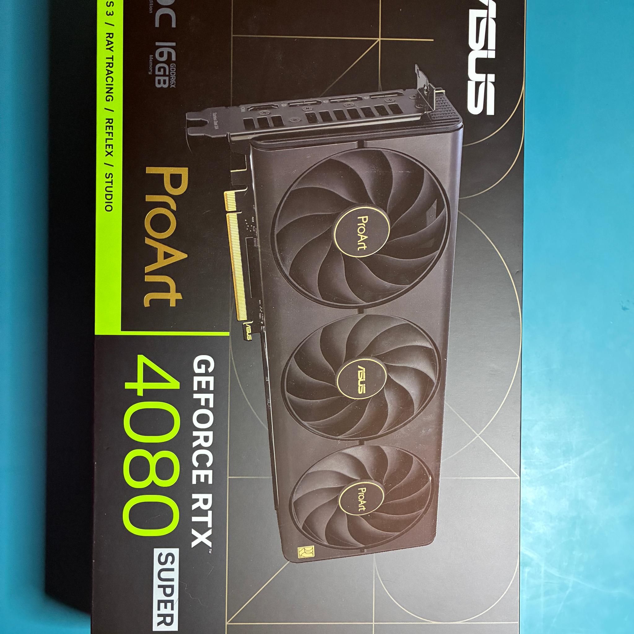 ASUS ProArt GeForce RTX 4080 SUPER 16G - PROART-RTX4080S-O16G (GPU)