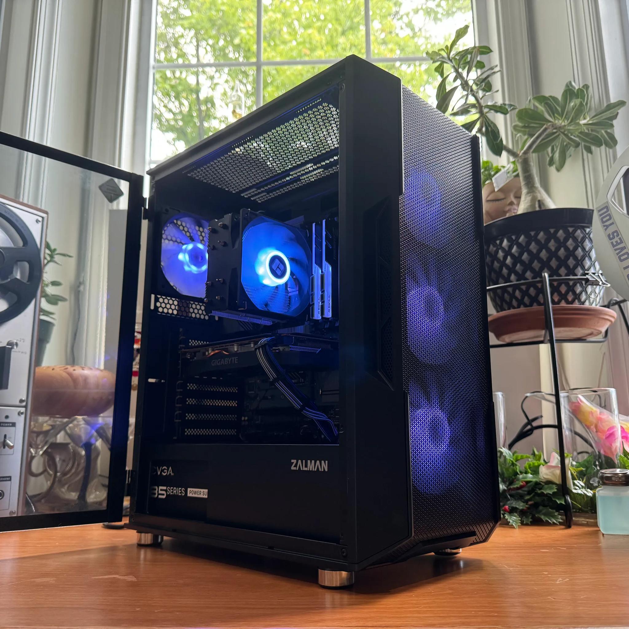 ⬛🟦🔩  i3-12100F | RX 5600 XT | 16GB 3200MHz CL16 | 1.2TB SSD | Phantom Blue