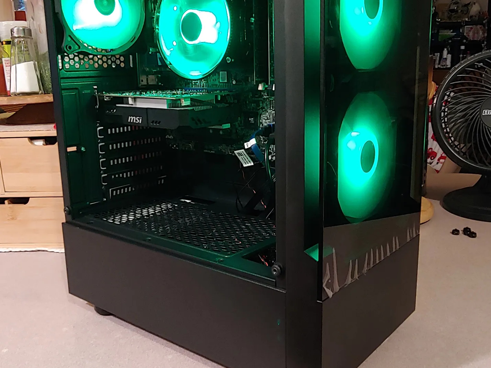 RGB BUDGET STARTER GAMING PC|MSI RADEON RX 560