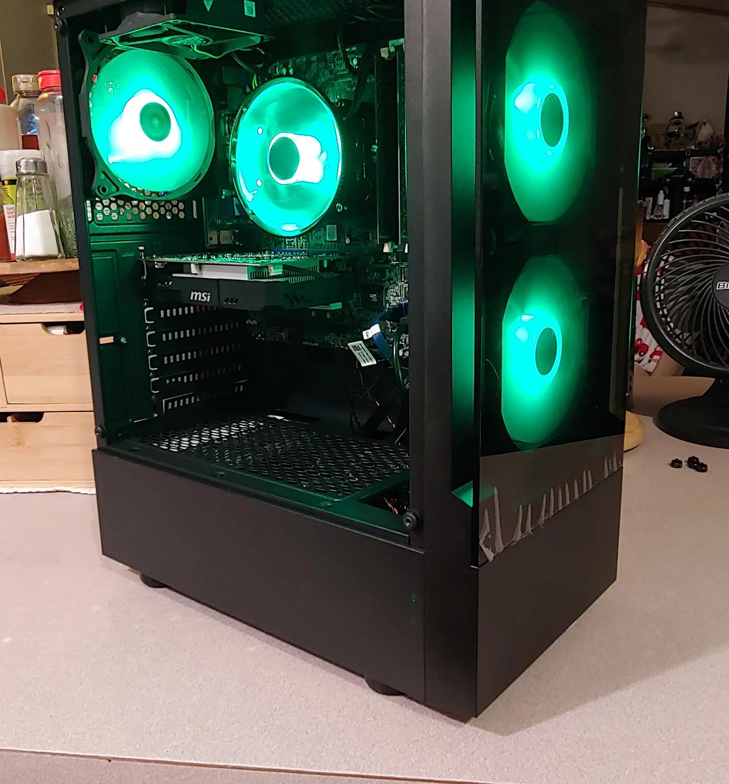 RGB BUDGET STARTER GAMING PC|MSI RADEON RX 560