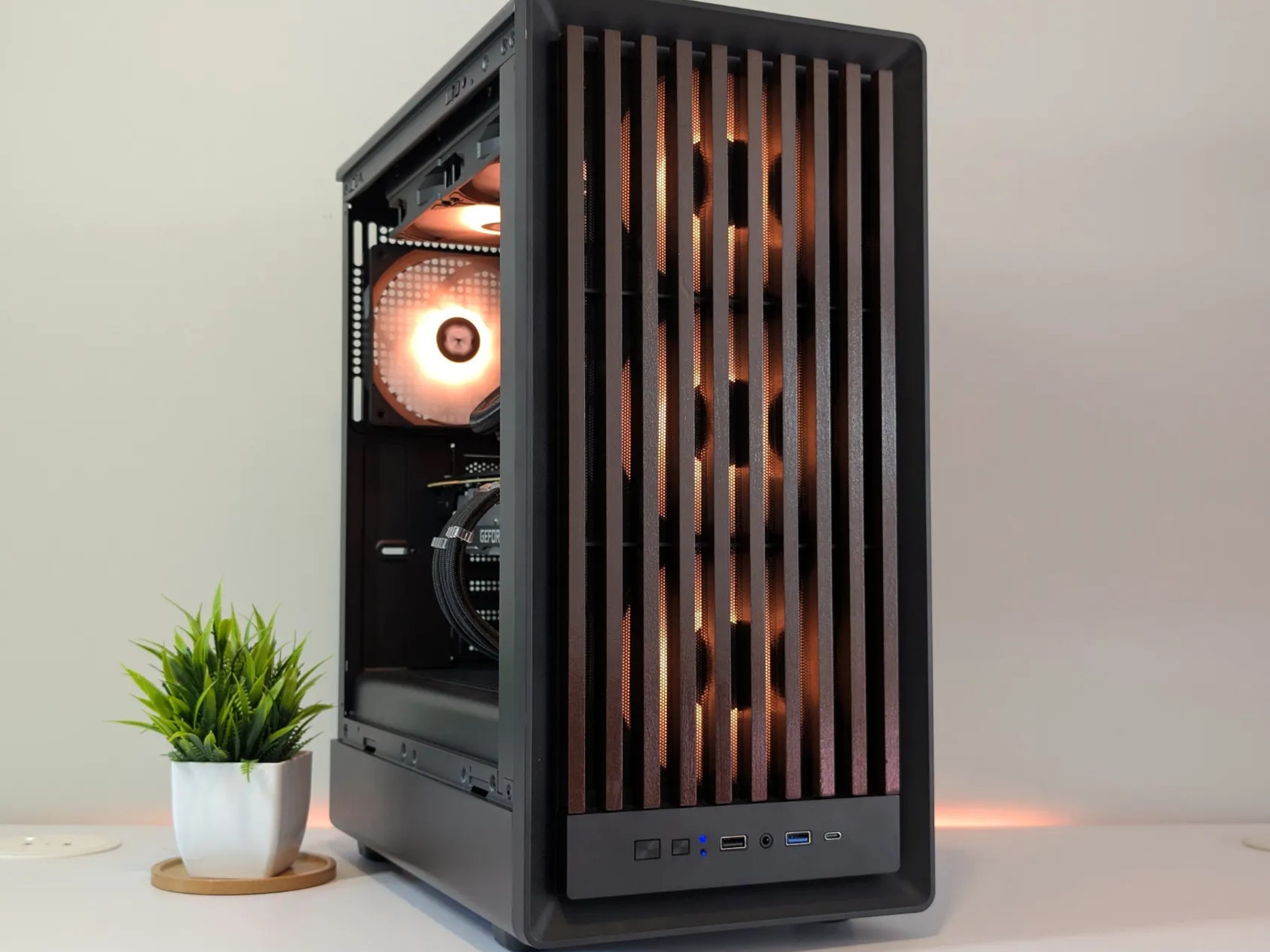 RYZEN 9 | 32GB RAM | RTX 2080 SUPER | WATERCOOLED | WOOD GRAIN | 1 TB SSD | PRODUCTIVITY & GAMING PC