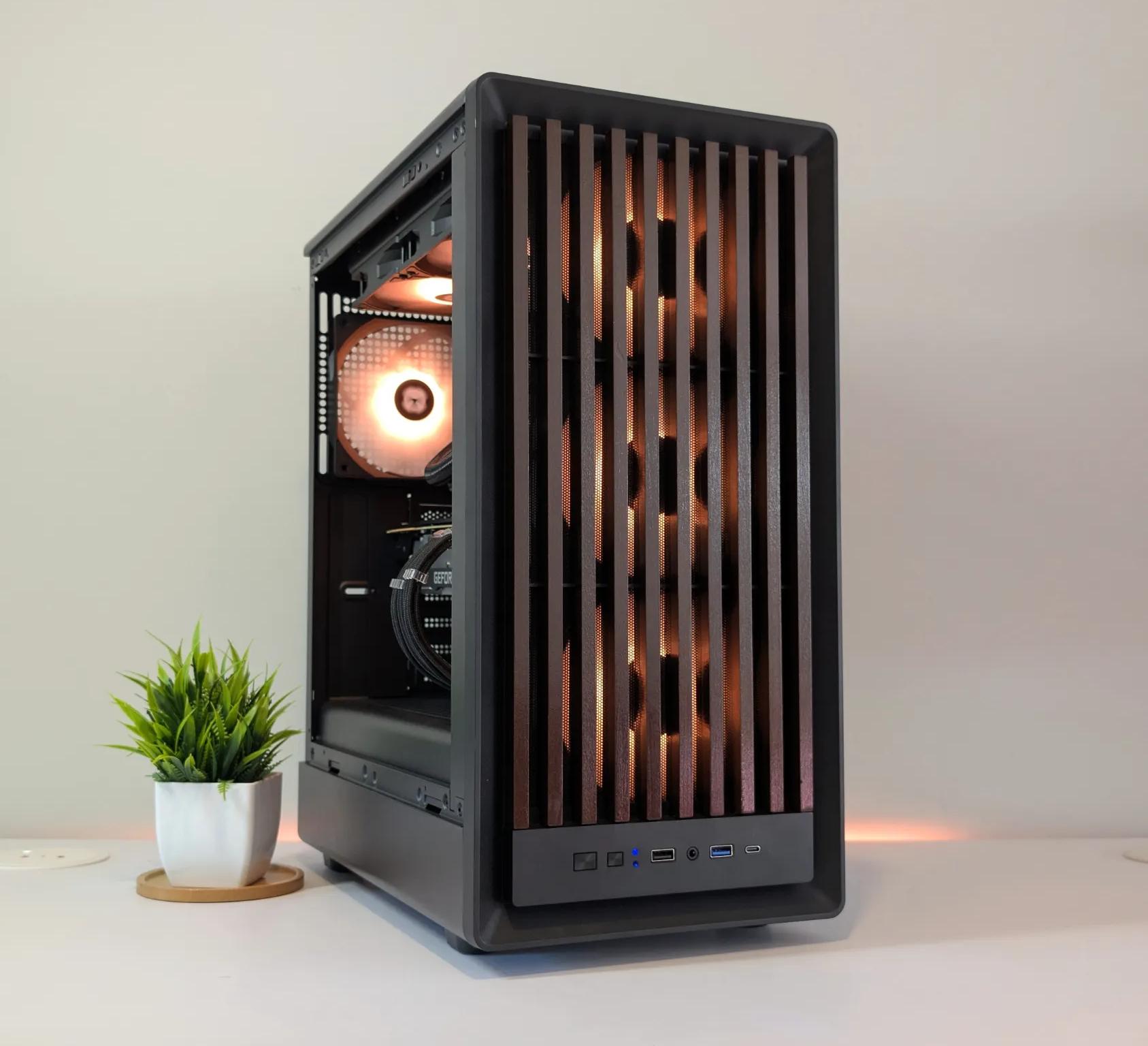 RYZEN 9 | 32GB RAM | RTX 2080 SUPER | WATERCOOLED | WOOD GRAIN | 1 TB SSD | PRODUCTIVITY & GAMING PC