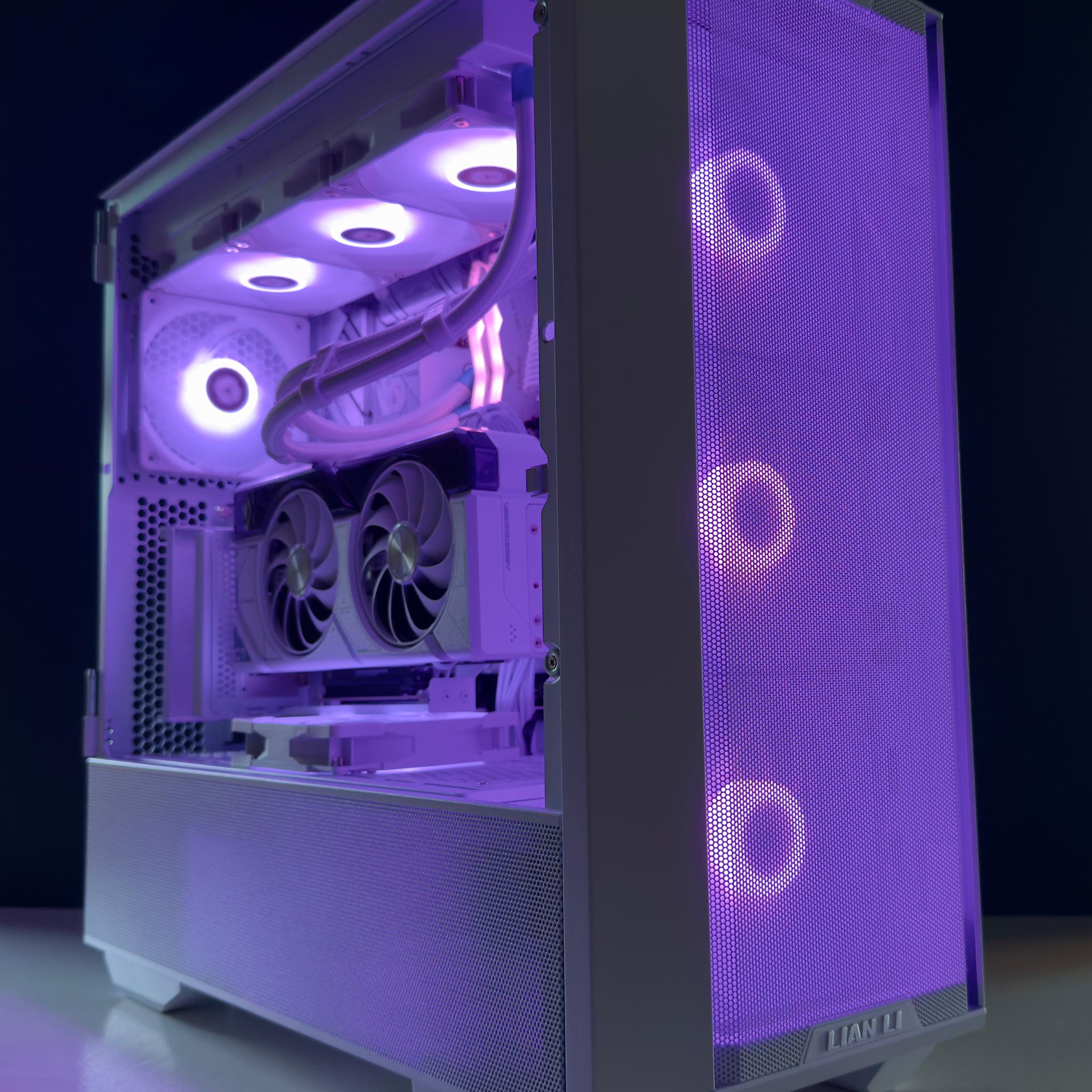 ❄️🤍Fresh Snow🤍❄️🤍RTX Streaming/Gaming PC⚪ RTX 4070 Super 12GB⚪AMD Ryzen 7 7800X3D⚪32GB DDR5⚪2TB NVME