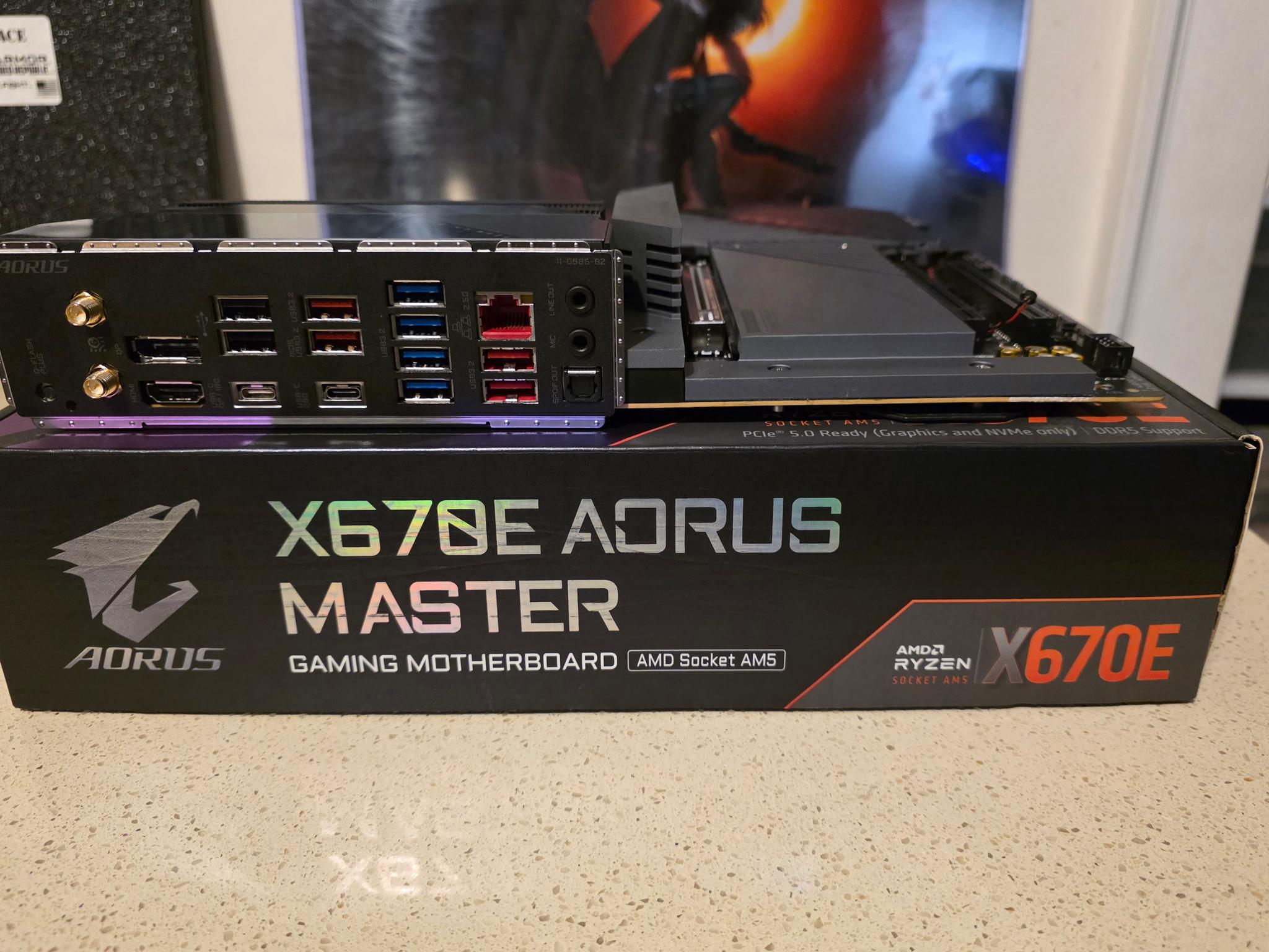 Gigabyte X670E AORUS MASTER