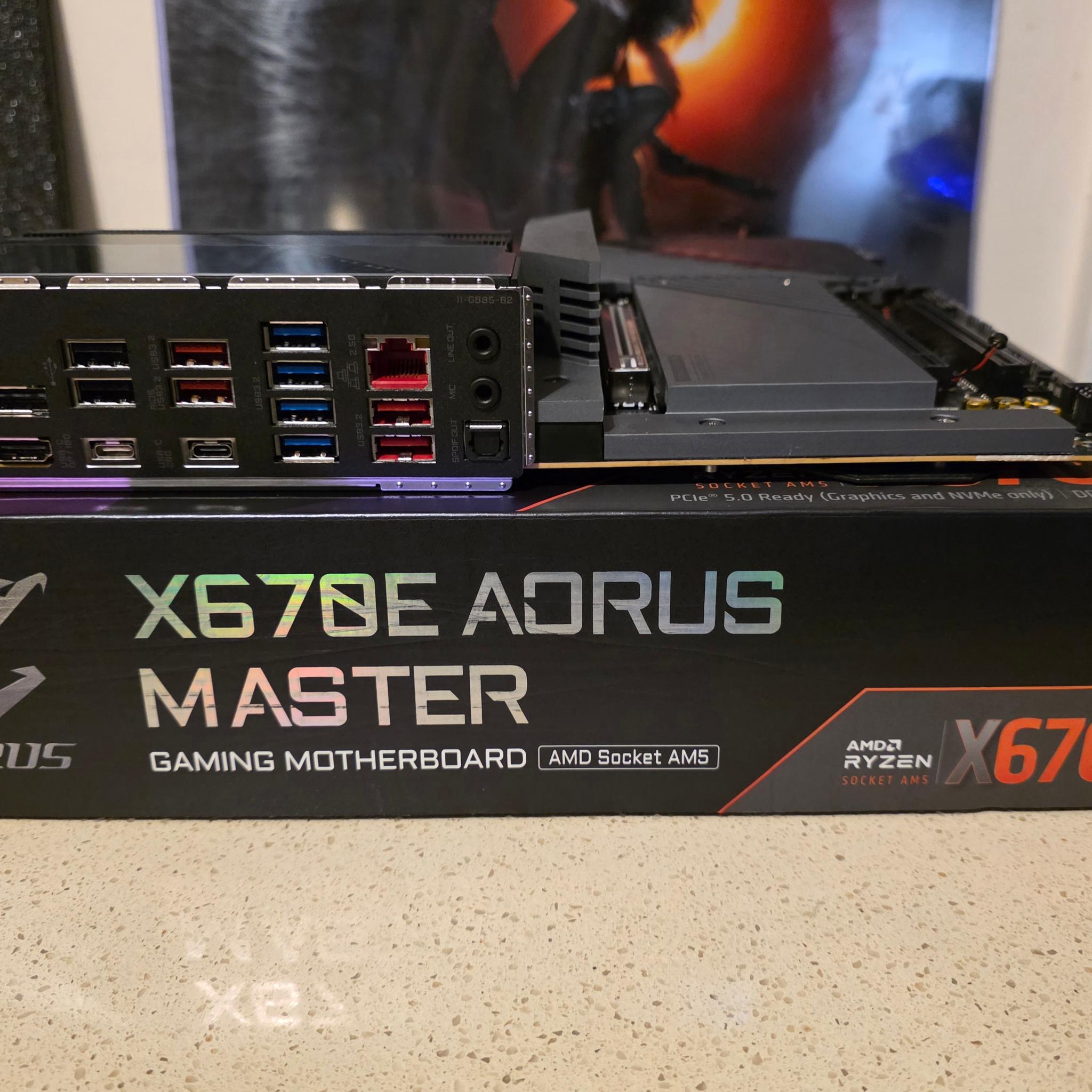 Gigabyte X670E AORUS MASTER