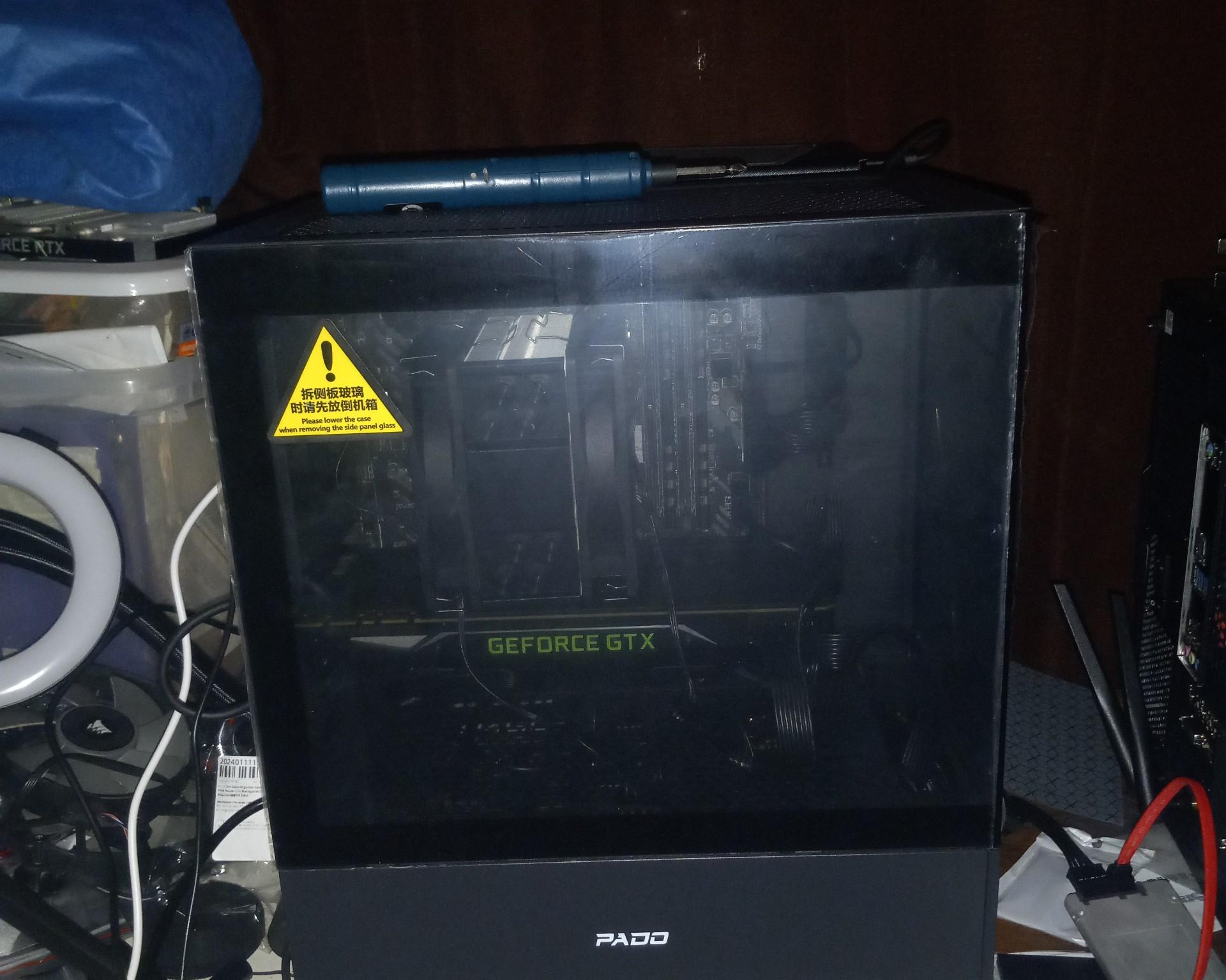 I5 9600kf + titan x pascal 12gb system - used