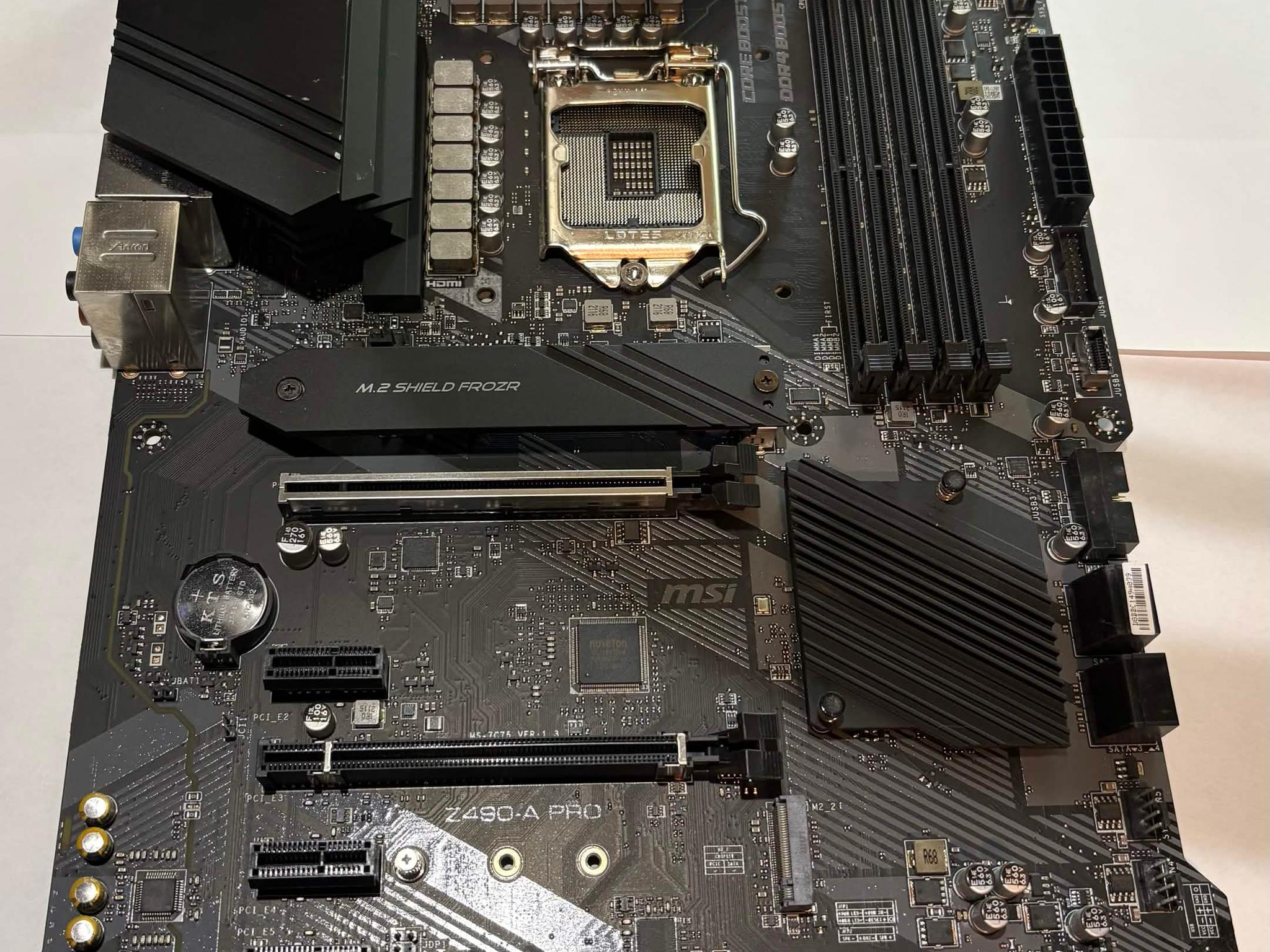 MSI Z490-A Pro