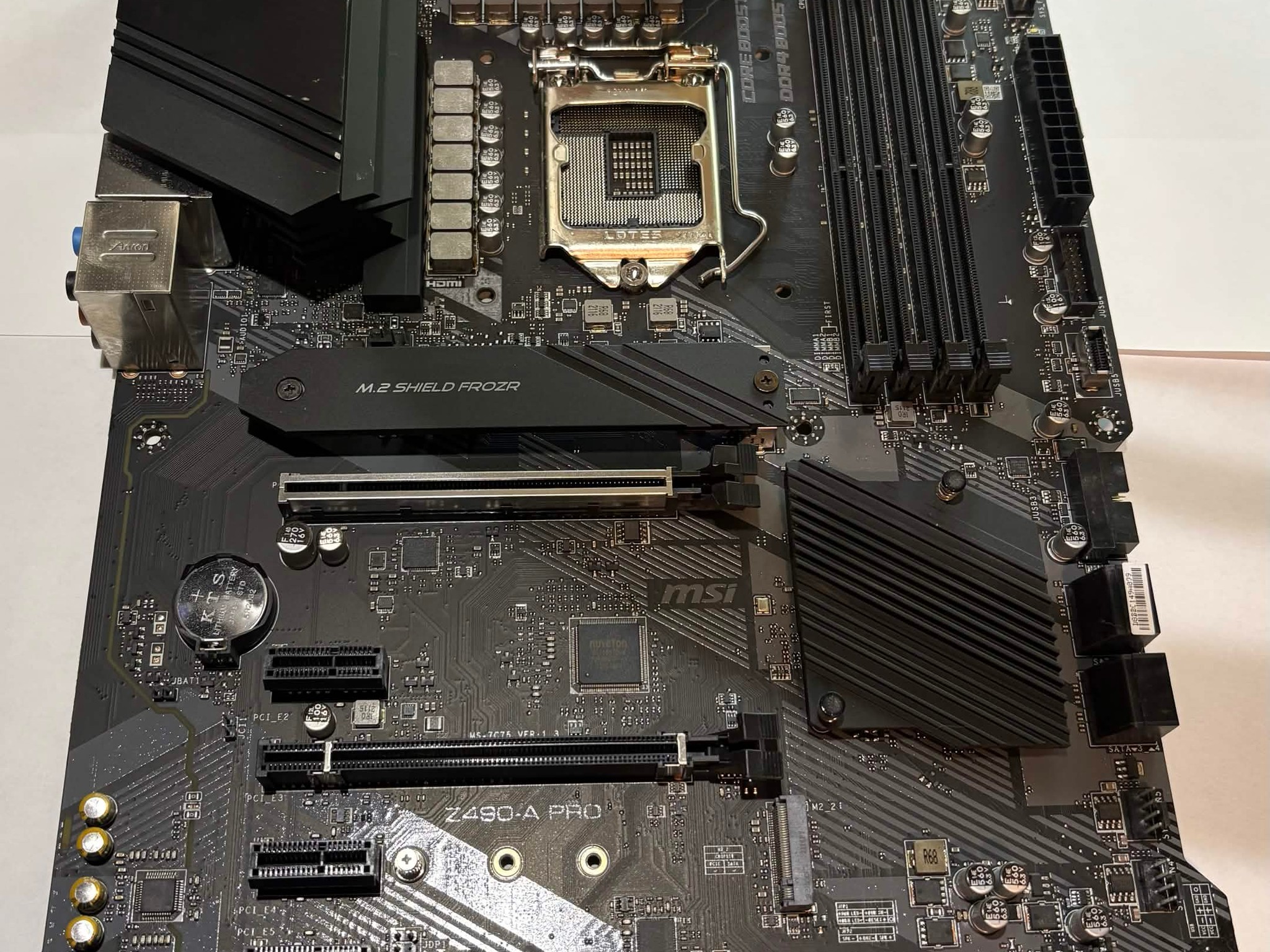 MSI Z490-A Pro