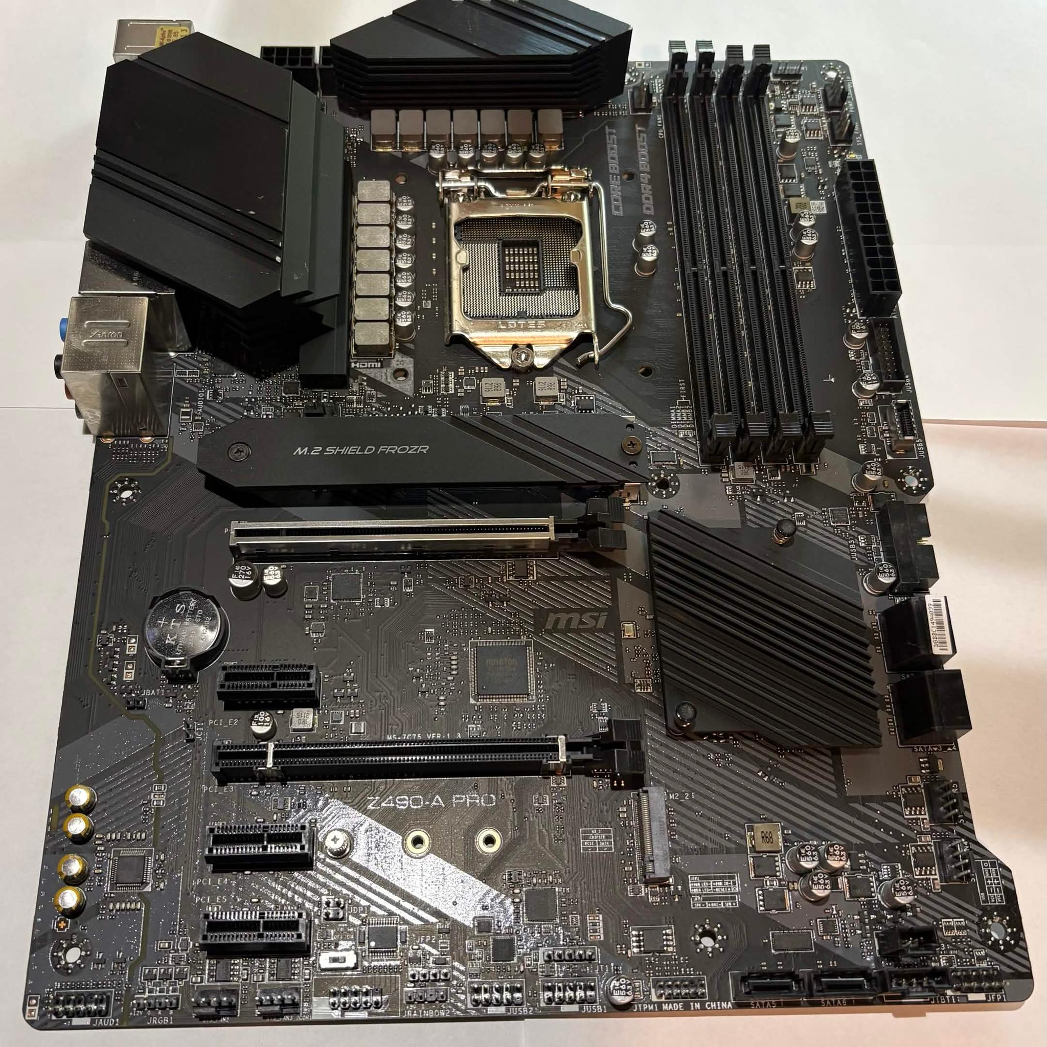 MSI Z490-A Pro