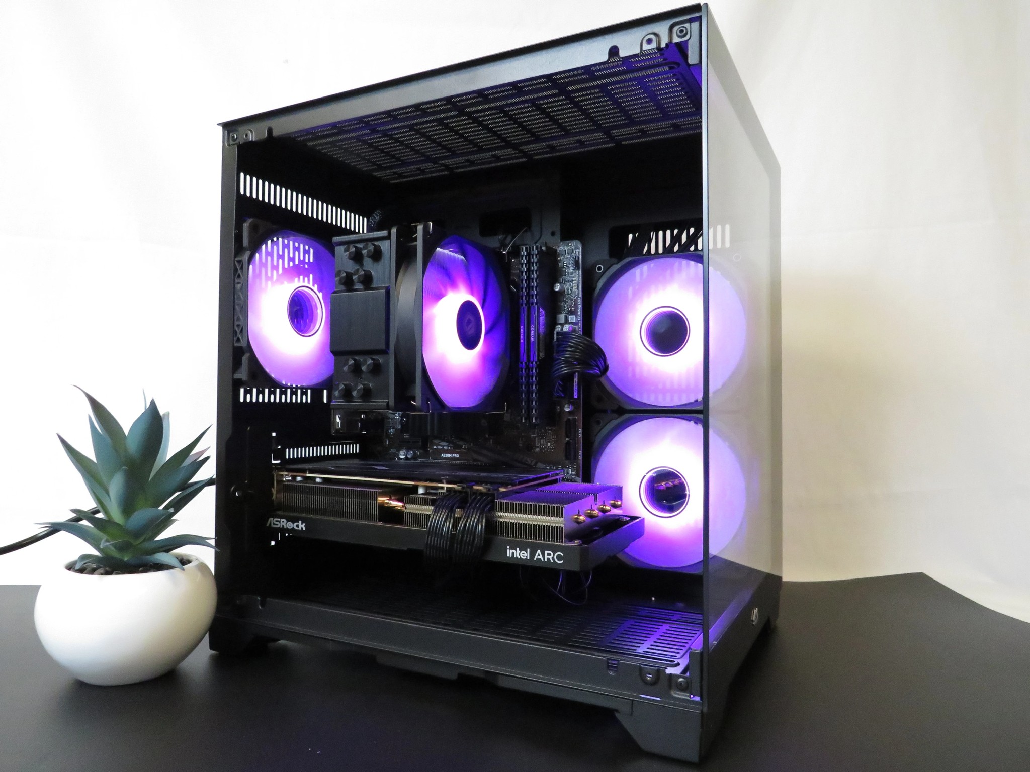 Price to performace MASTER! Intel Arc A750 + Ryzen 5 2600X + 16 GB DDR4 + 1 TB NVME SSD