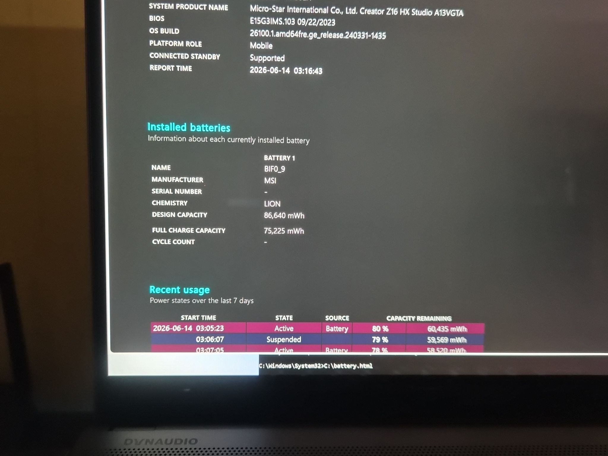 MSI Creator Z16 A13 HX Studio 16" Touchscreen Laptop (Lunar Gray)