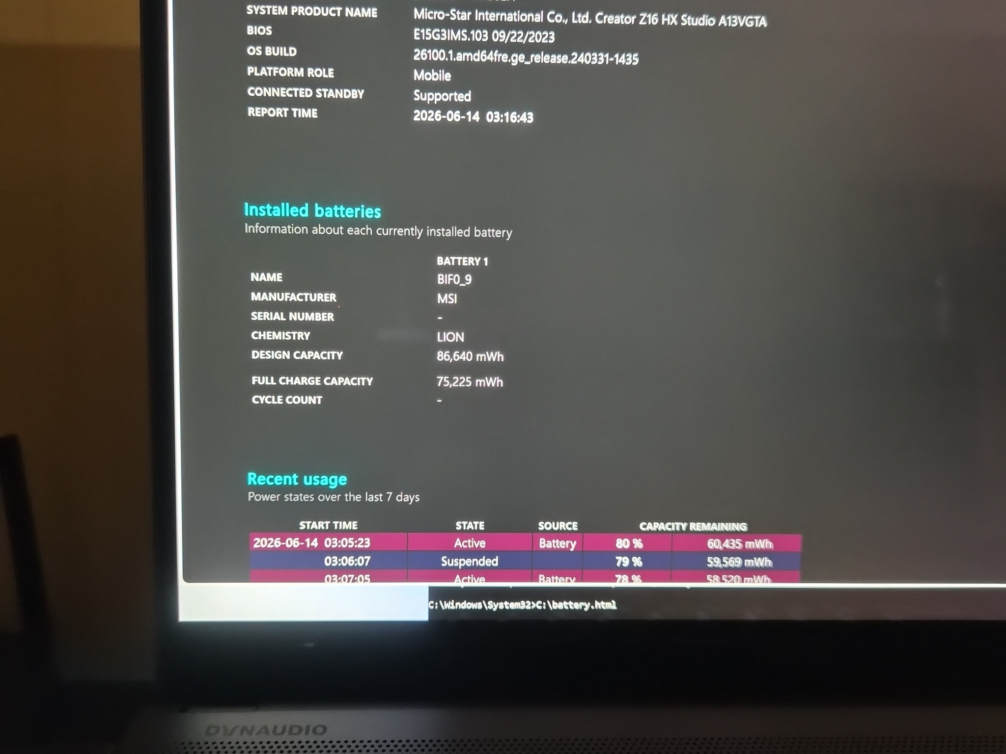 MSI Creator Z16 A13 HX Studio 16" Touchscreen Laptop (Lunar Gray)