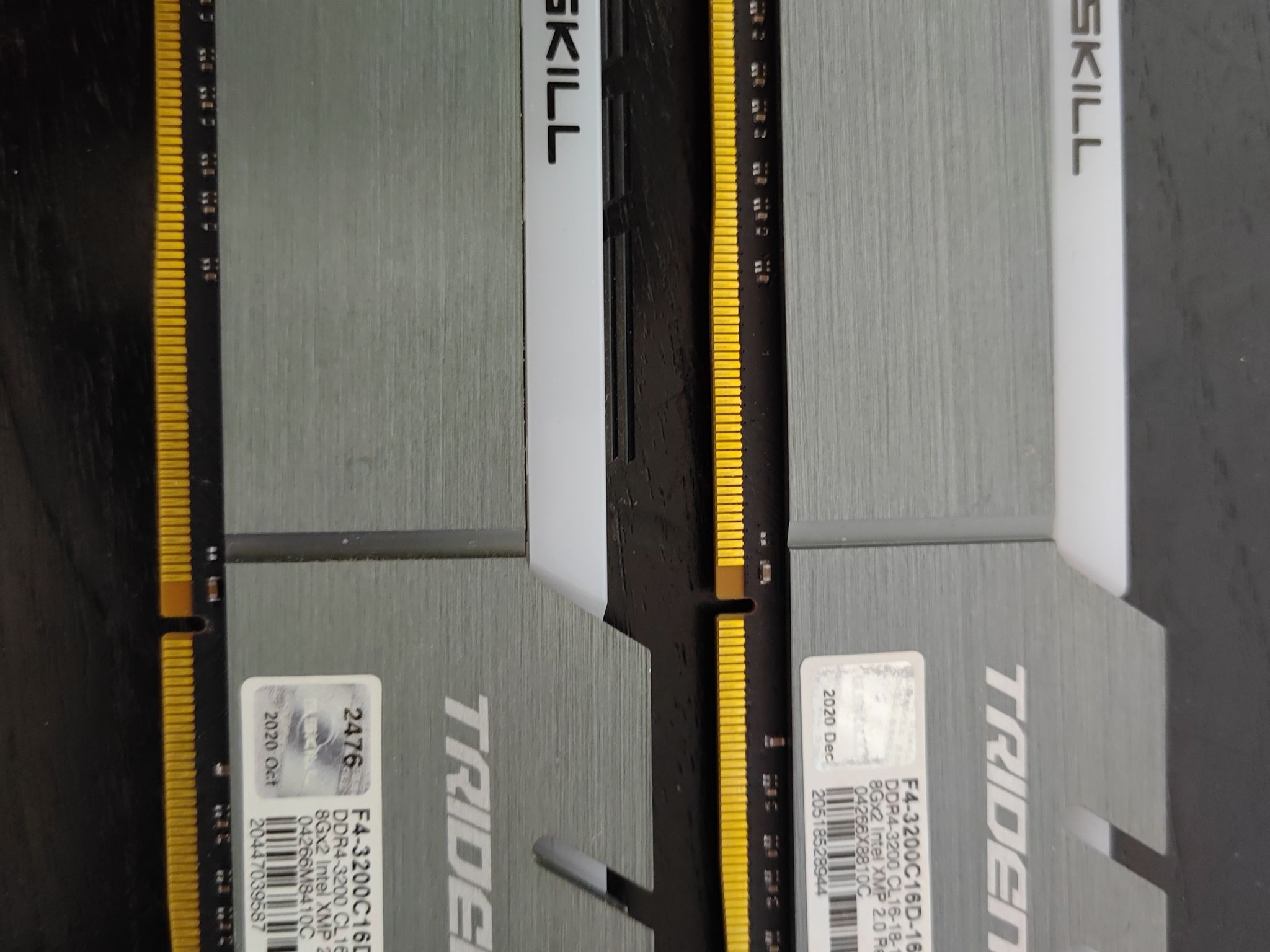 g skill trident z RGB 2x8 16 gb desktop DDR4 memory