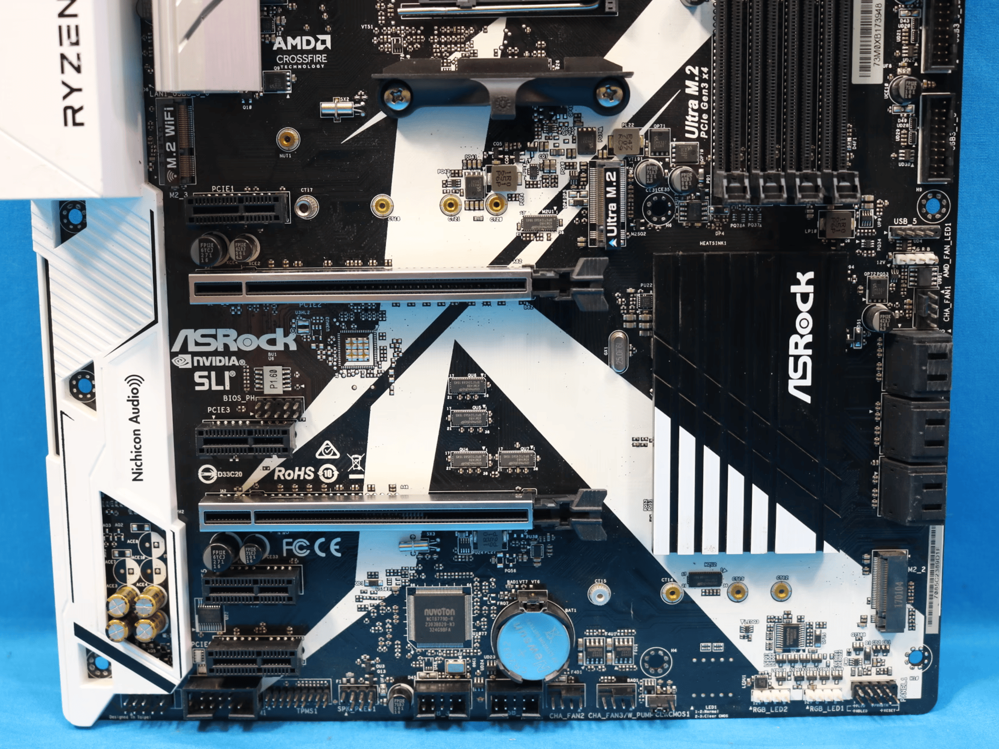 *BIOS Version 3.50* ASRock X370 Killer SLI AMD Socket AM4 DDR4 ATX Desktop Motherboard No I/O Shield