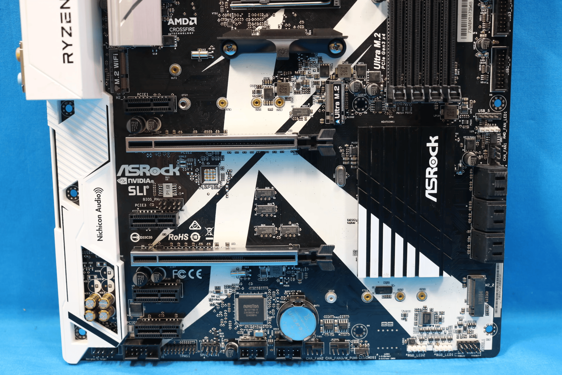 *BIOS Version 3.50* ASRock X370 Killer SLI AMD Socket AM4 DDR4 ATX Desktop Motherboard No I/O Shield