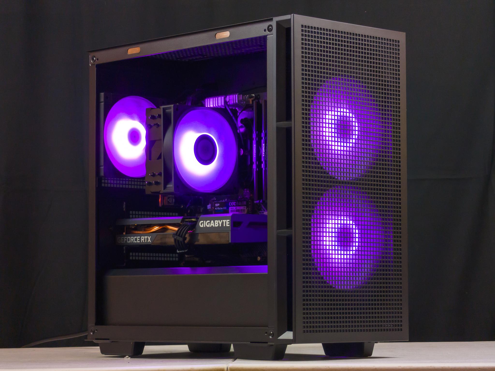 💜🖤 RTX 3060Ti / Ryzen 5 5500 / 16GB Gaming PC 🖤💜