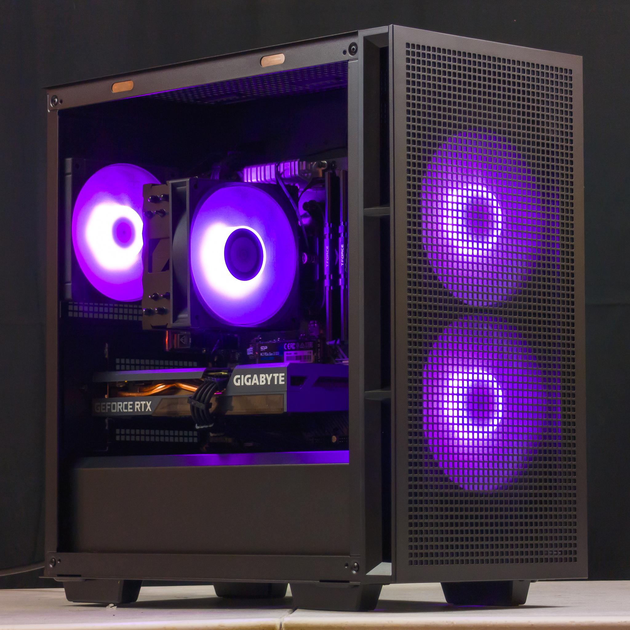 💜🖤 RTX 3060Ti / Ryzen 5 5500 / 16GB Gaming PC 🖤💜