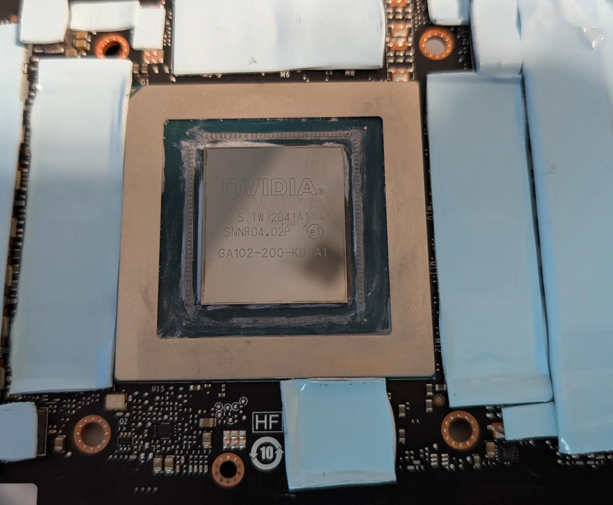 RTX 3080 FE with EKWB waterblock