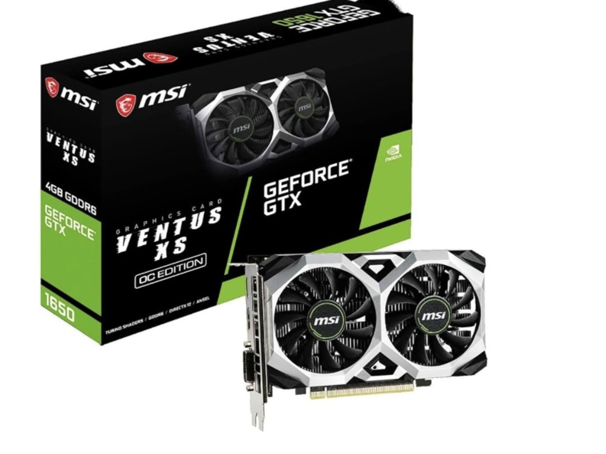 MSI Gaming GeForce GTX 1650 128-Bit HDMI/DP/DVI 4GB GDRR6