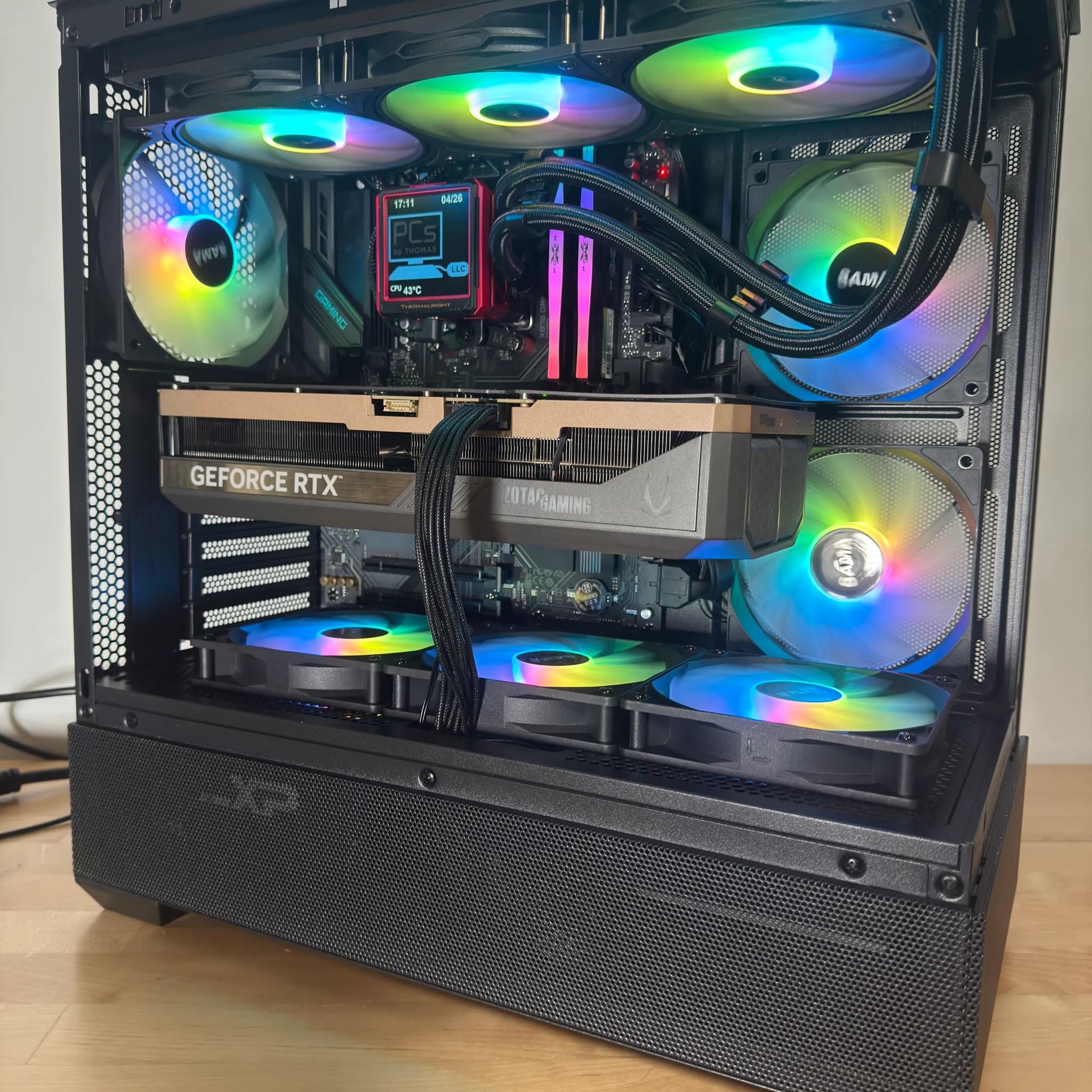 RTX 5080 Ryzen 9 9900x Gaming PC