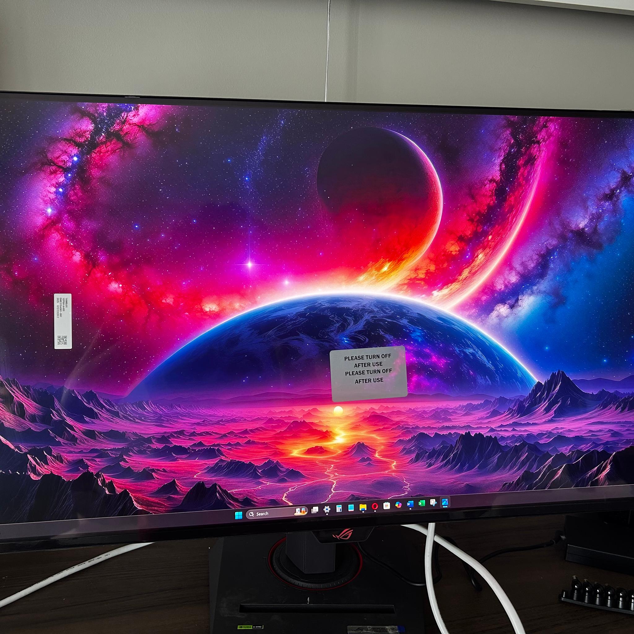 NEW ASUS ROG Strix 32" QD-OLED 4K (3840x2160) (165Hz) Gaming Monitor (XG32UCDS)