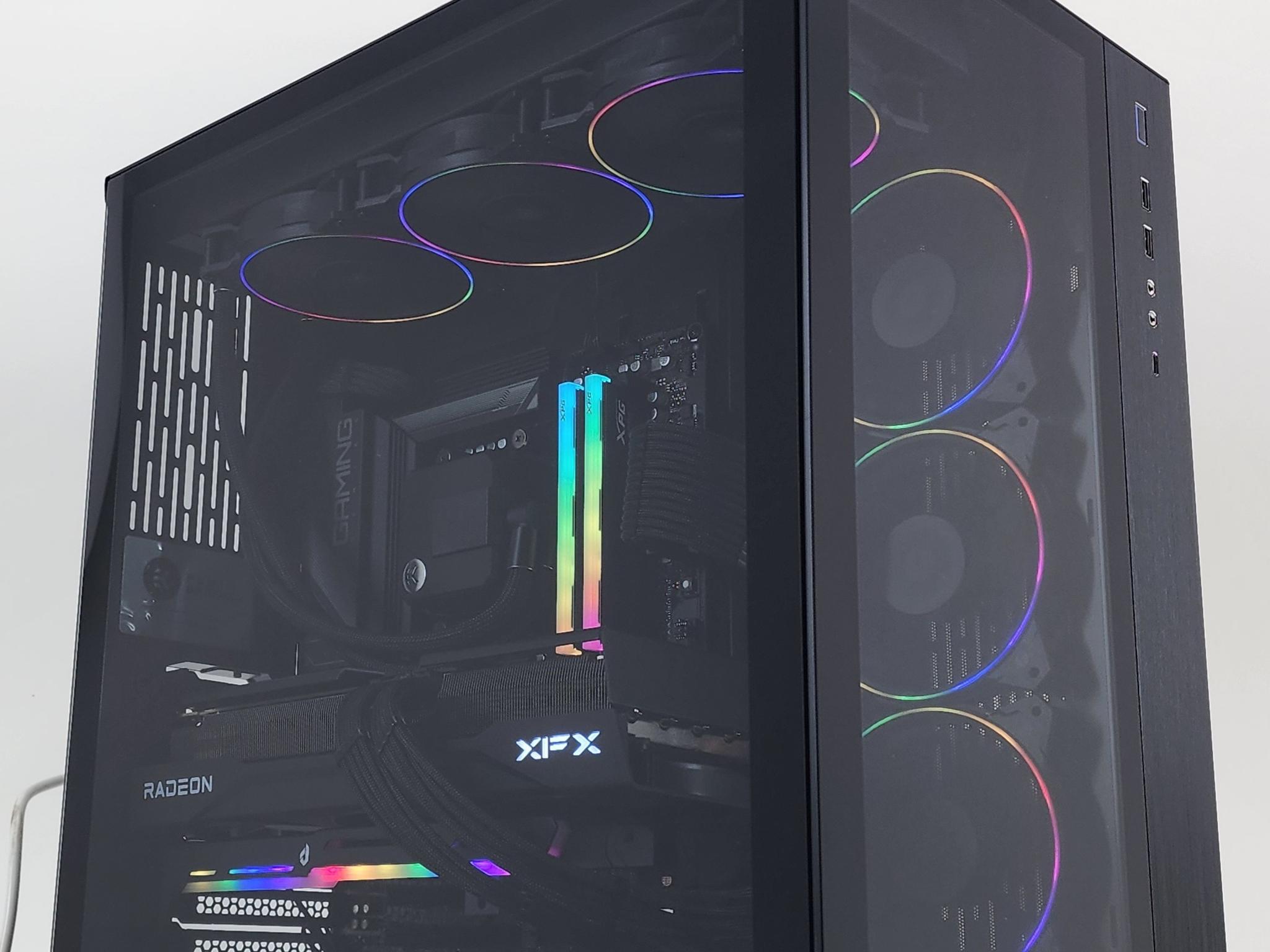 Gaming PC Ryzen 7 9700X 32GB RAM 2TB SSD RX 9070 XT 16GB Windows 11 Computer