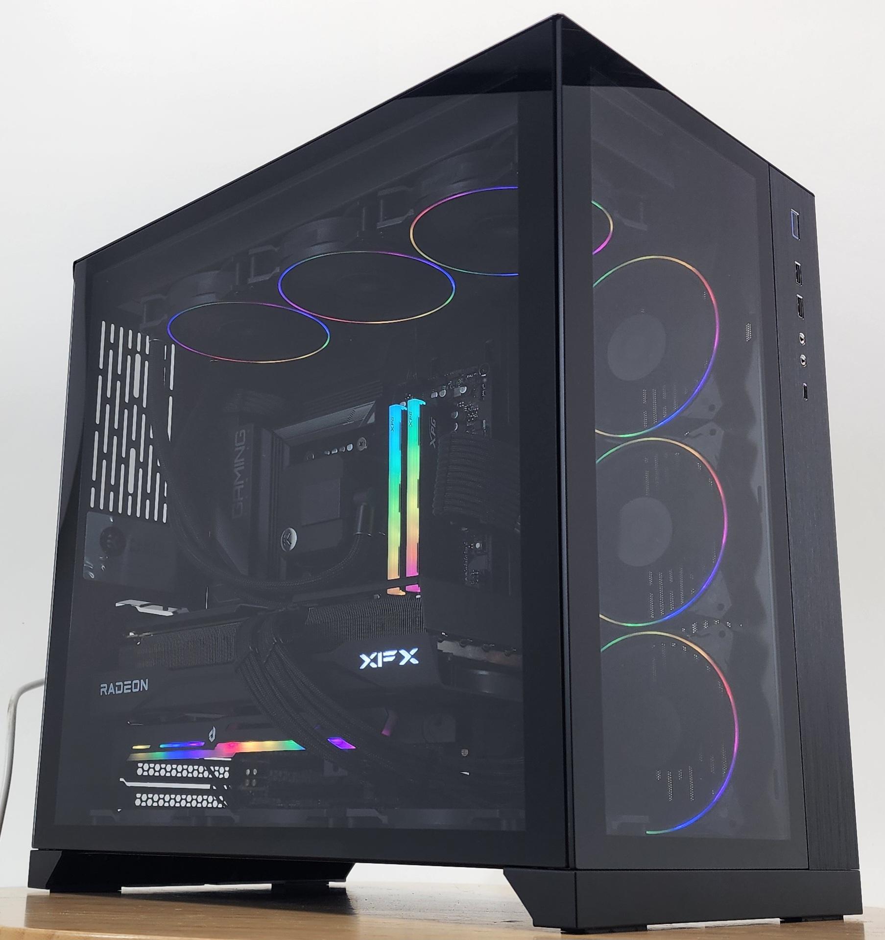 Gaming PC Ryzen 7 9700X 32GB RAM 2TB SSD RX 9070 XT 16GB Windows 11 Computer