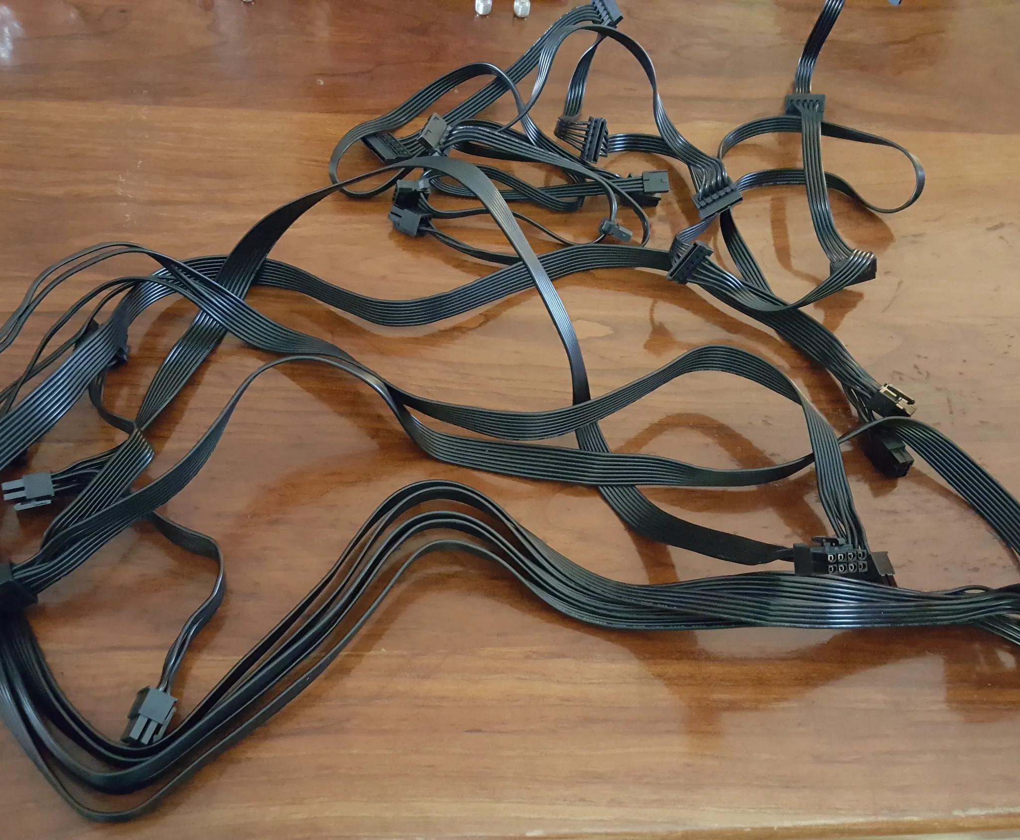 GIGABYTE UD850GM - INLCUDES CABLES | FOR PARTS | NOT WORKING