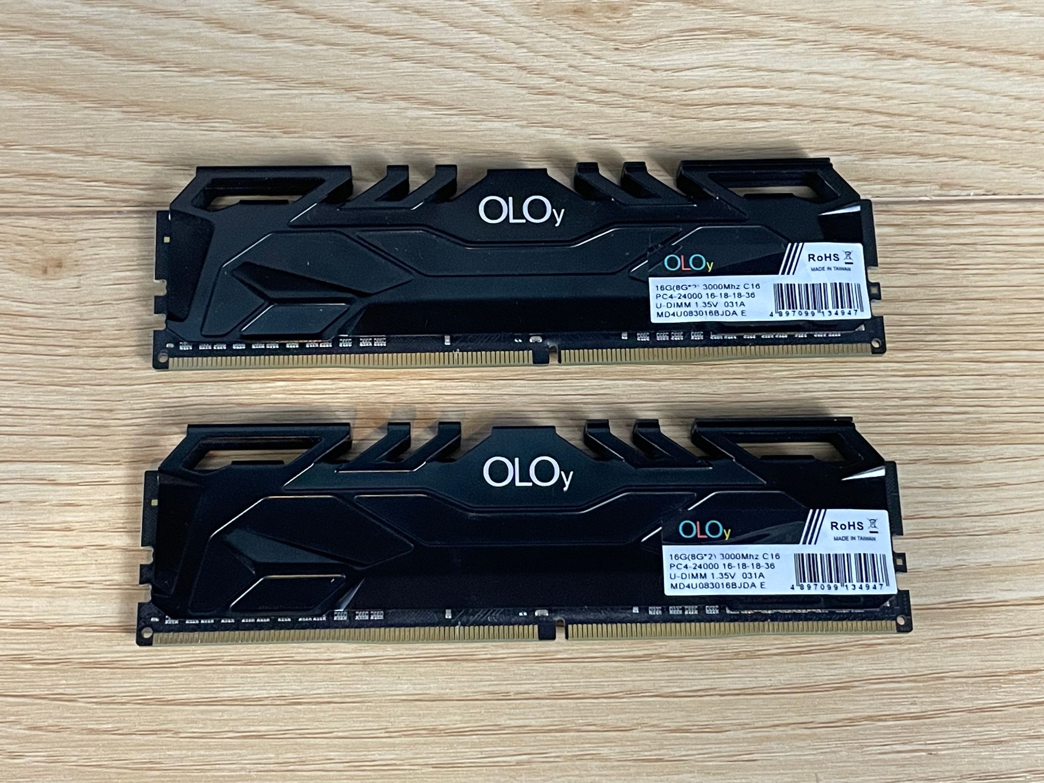 OLOy 2x8GB DDR4 RAM 3000mhz Memory