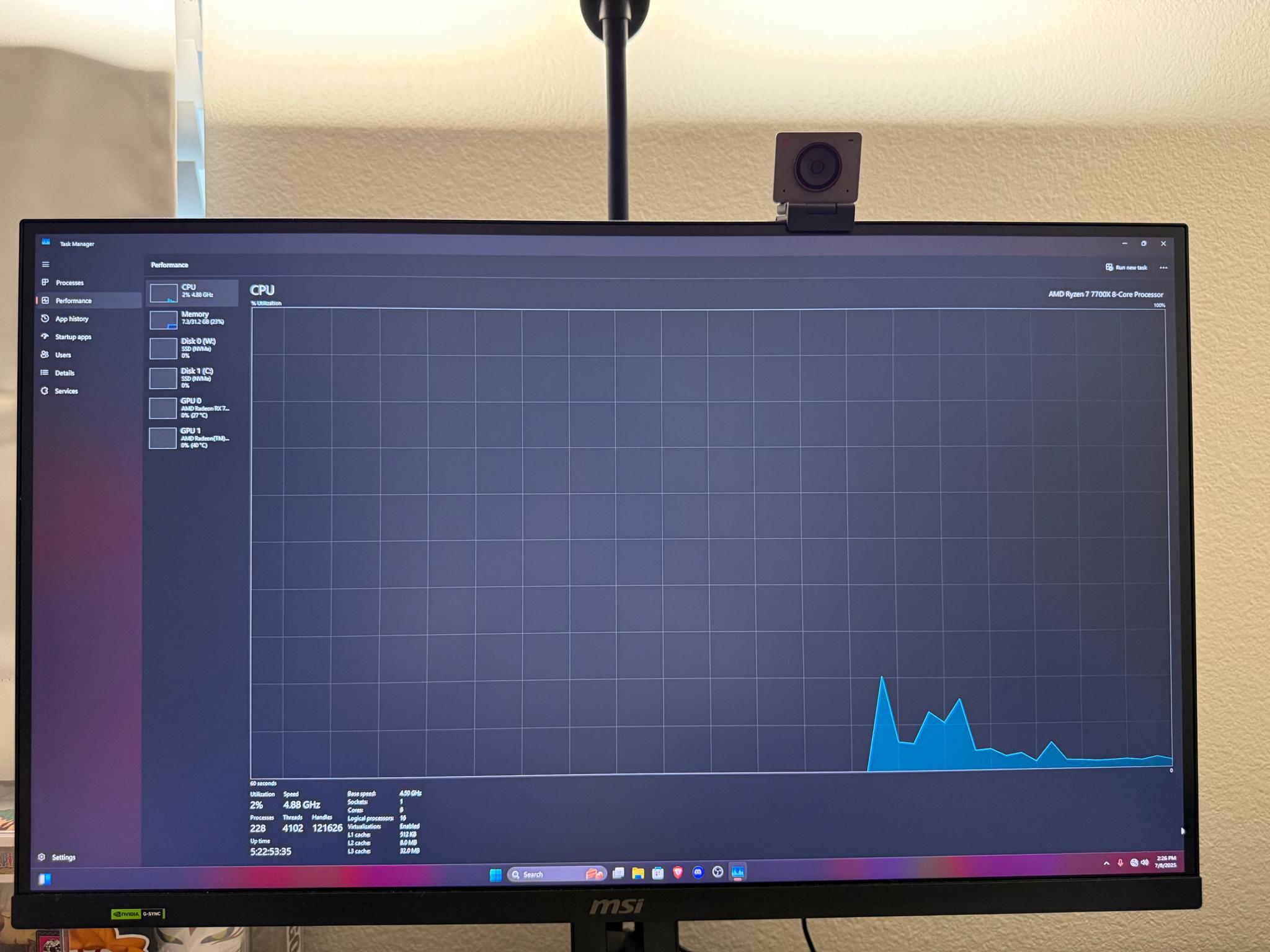 Ryzen 7 7700X / RX 7900 XT / 32GB DDR5 / 1TB SSD