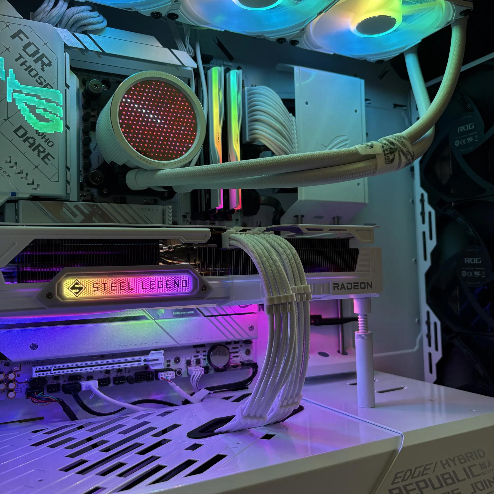 ASUS ROG Themed Monster Gaming PC | 7800X3D + 9070 XT