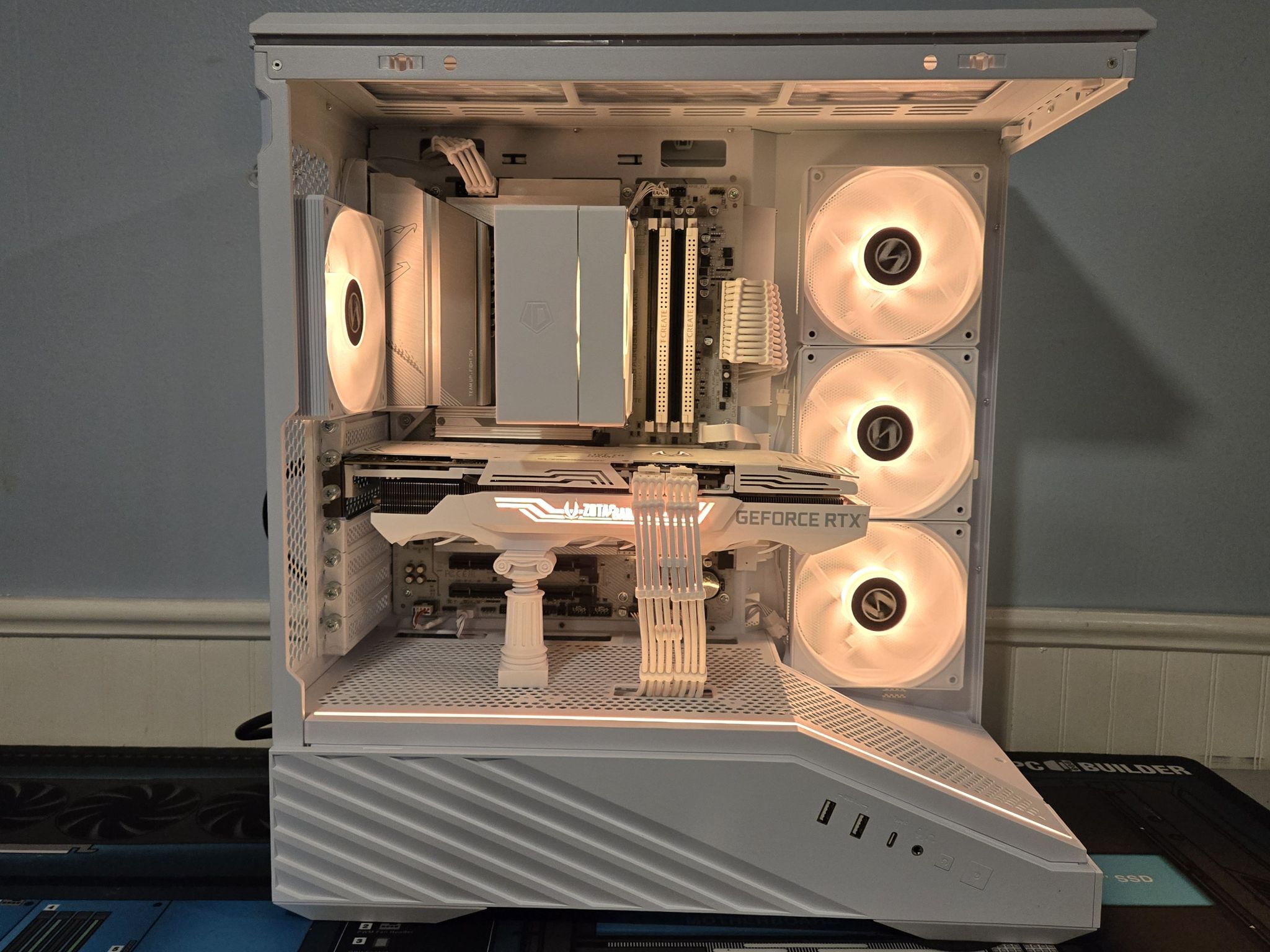 ⚪White 1440p PC ⚪|Ryzen 5 7600 |RTX 3080 10GB|16GB DDR5|1TB NVME|Wifi/BT|⚪Win 11 Pro⚪