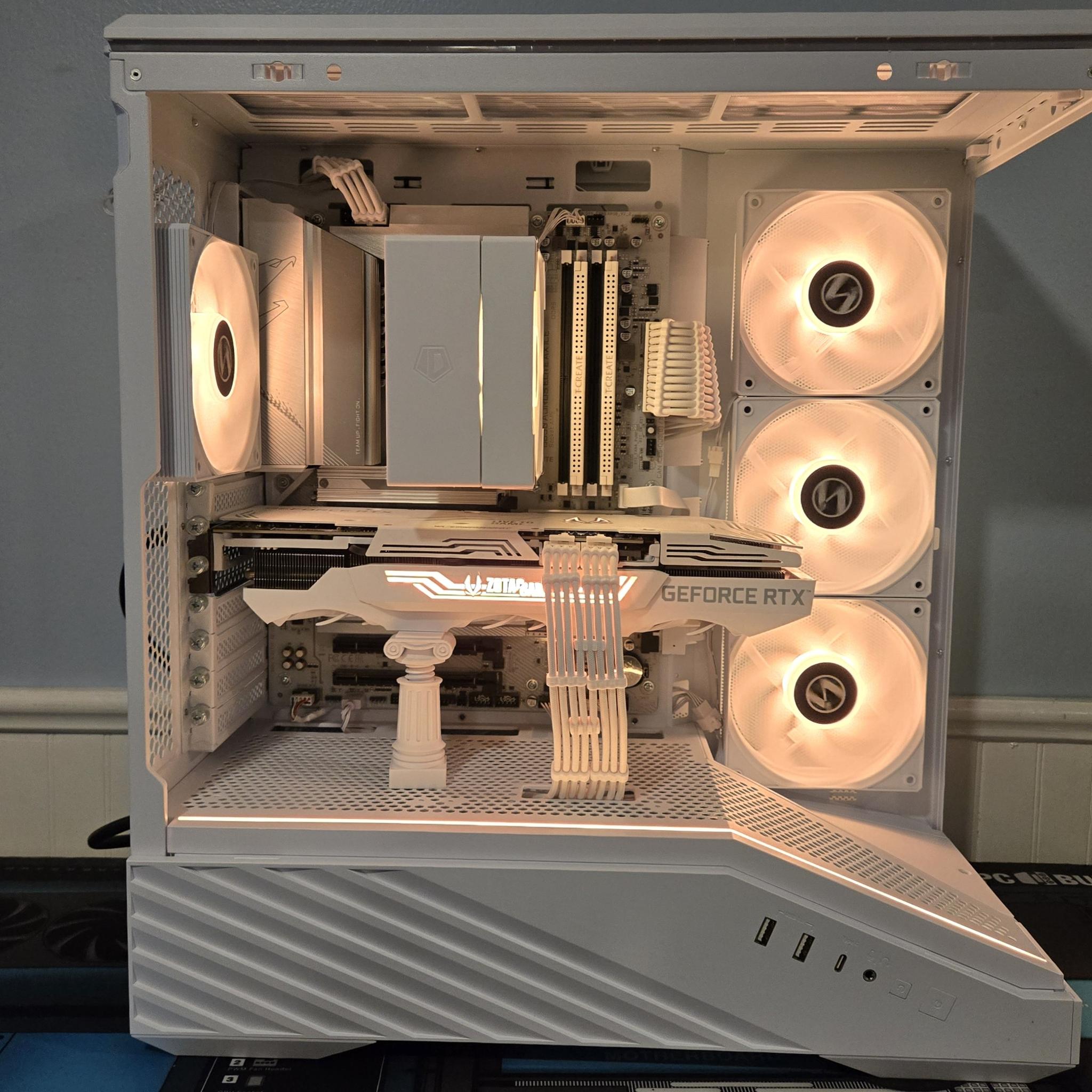⚪White 1440p PC ⚪|Ryzen 5 7600 |RTX 3080 10GB|16GB DDR5|1TB NVME|Wifi/BT|⚪Win 11 Pro⚪