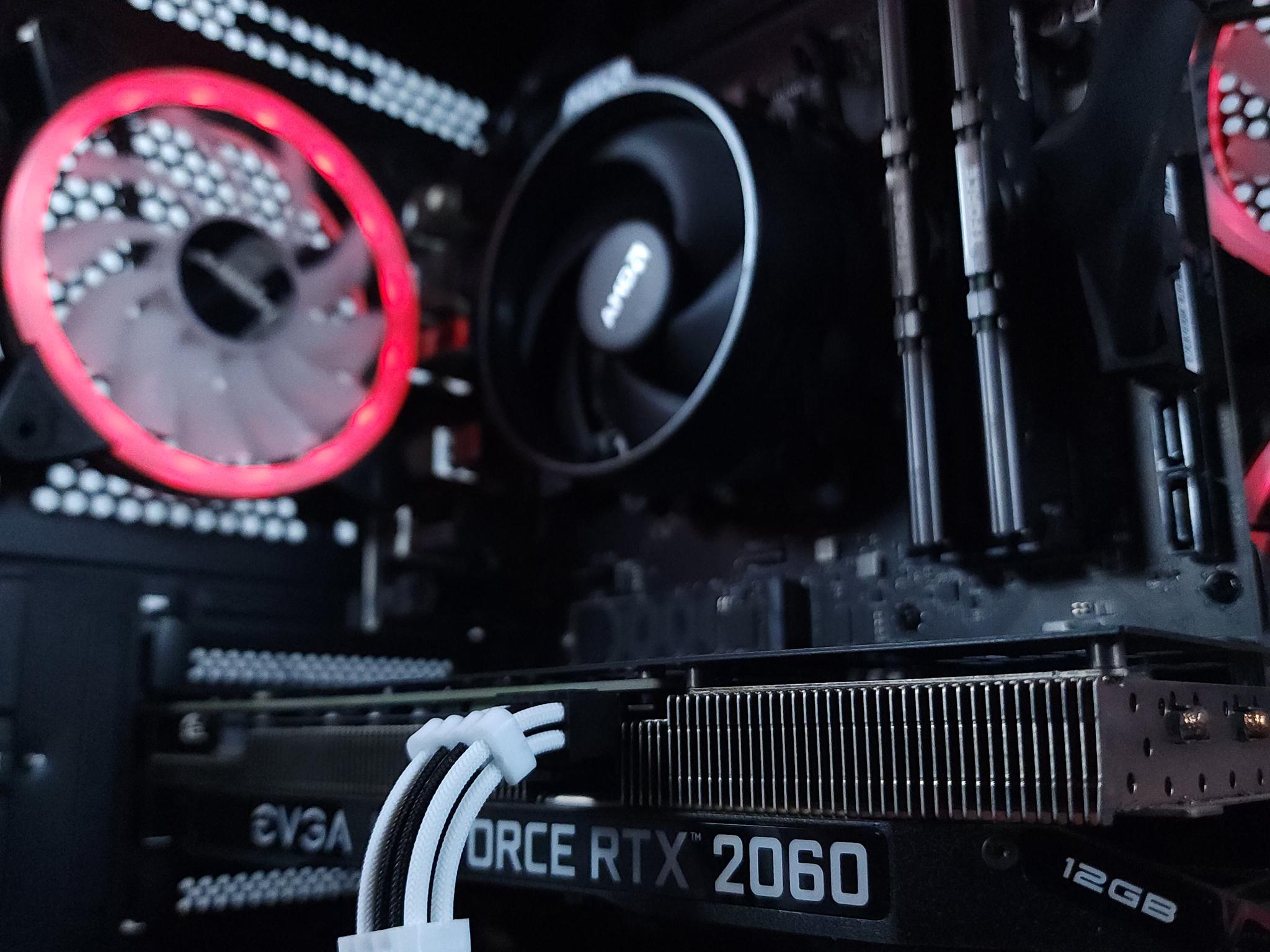 ❤️RTX 2060 12G || Ryzen 5 5500 || 16GB 3200MHz || 1TB M.2 SSD || 1080p Gaming Computer