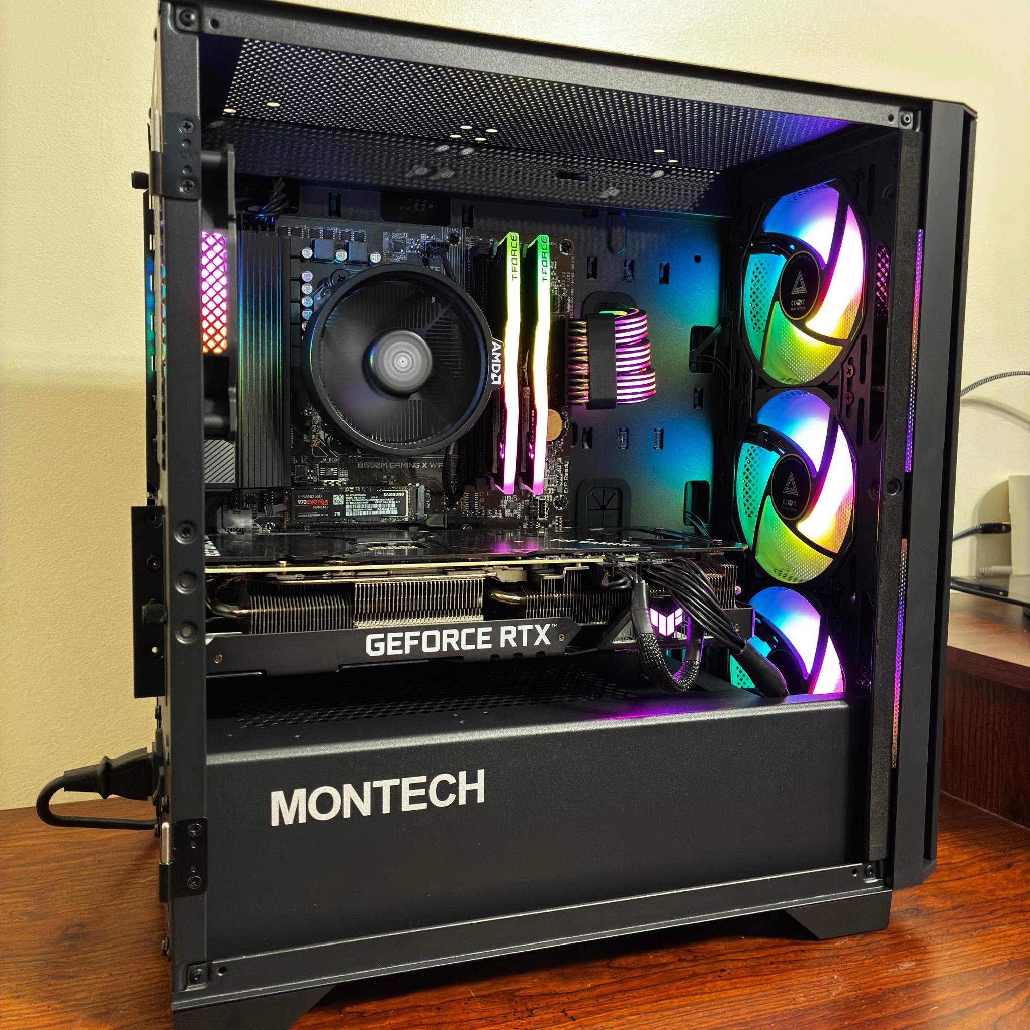 M-ATX PC | RTX 3080 🔥| Ryzen 5500 | 16gb DDR4 | 1tb N ME SSD | Micro ATX