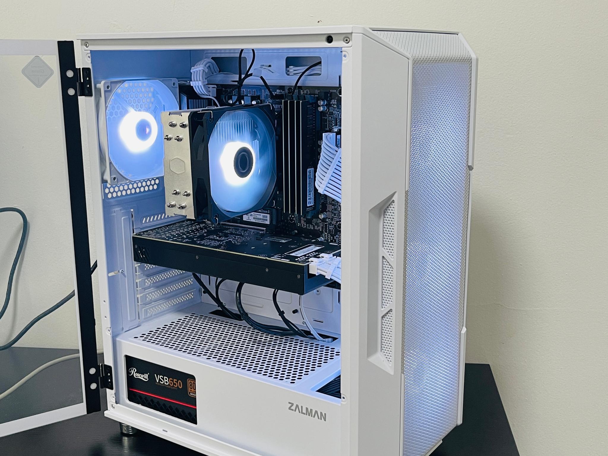 RTX 3070 8GB | Ryzen 5 5500 | 32GB DDR4 | 500GB NVME M2 SSD | Win11 Pro | WIFI + BT Custom Gaming PC