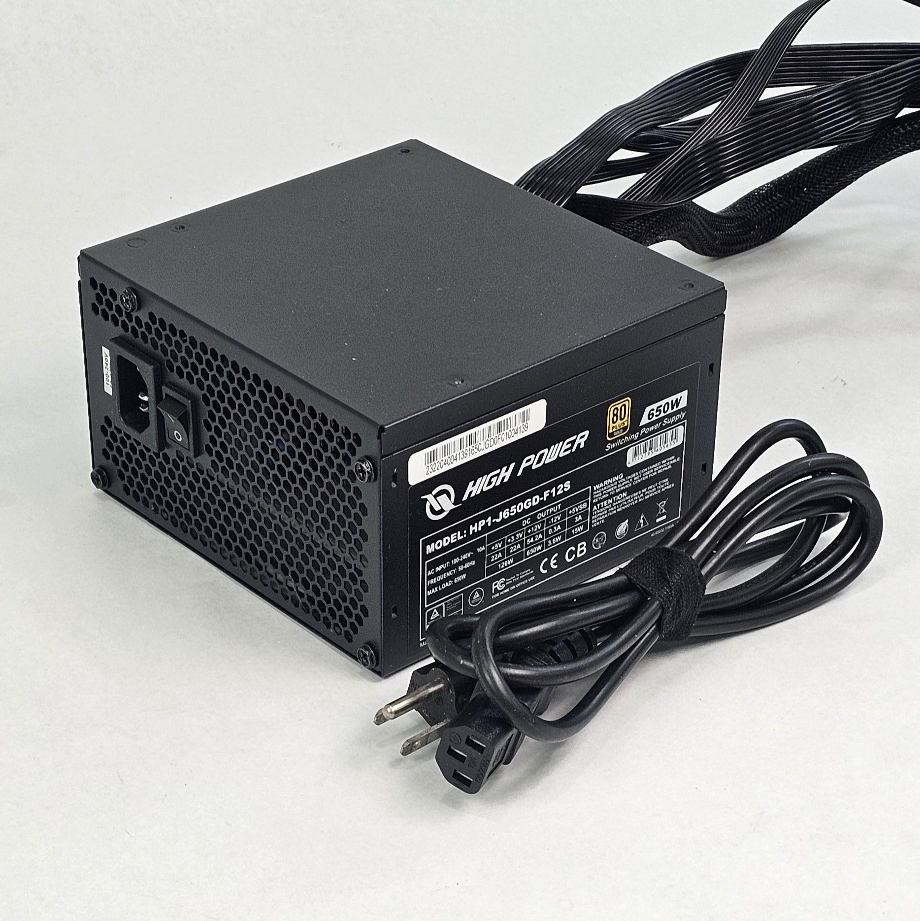 650 Watt PSU High Power HP1-J650GD-F12S Power Supply