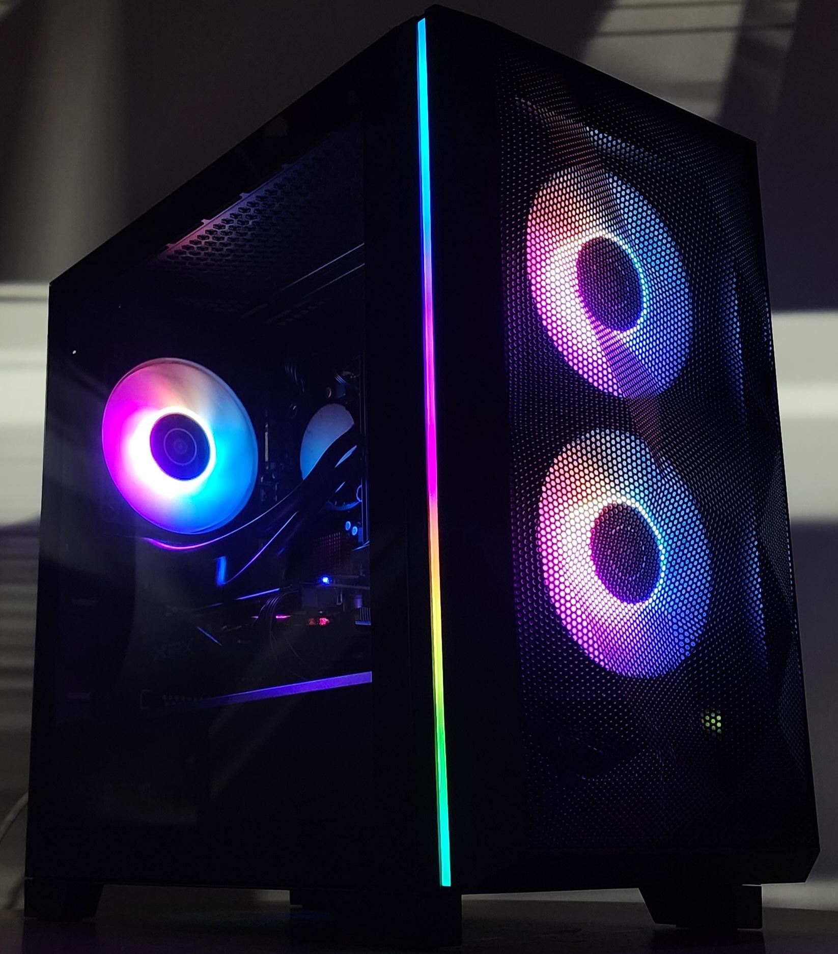 Gaming PC i5-6500 16GB RAM 128GB SSD + 1TB HDD RX 580 8GB Windows 11 Computer