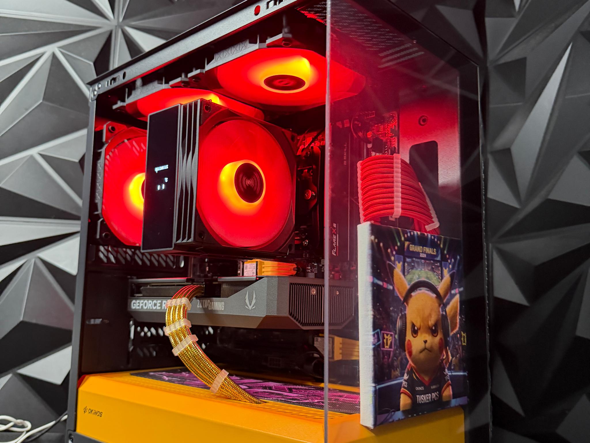 ⚡🐭 PIKA PC 🐭⚡Ryzen 5 7500X3D | RTX 5060Ti| 32 GB DDR5| 1.25 TB NVMe| 650W PSU