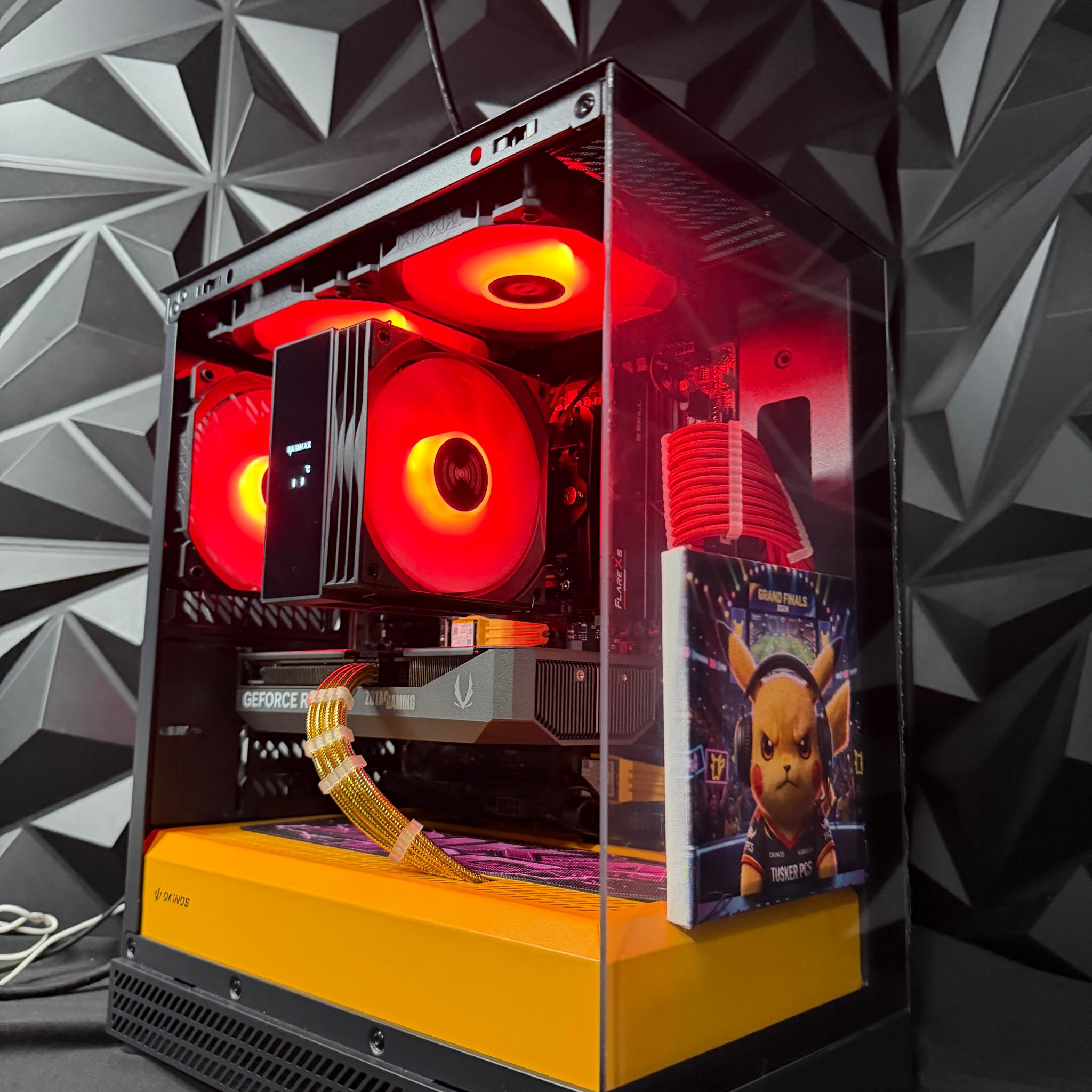 ⚡🐭 PIKA PC 🐭⚡Ryzen 5 7500X3D | RTX 5060Ti| 16 GB DDR5| 1.254 TB NVMe| 650W PSU