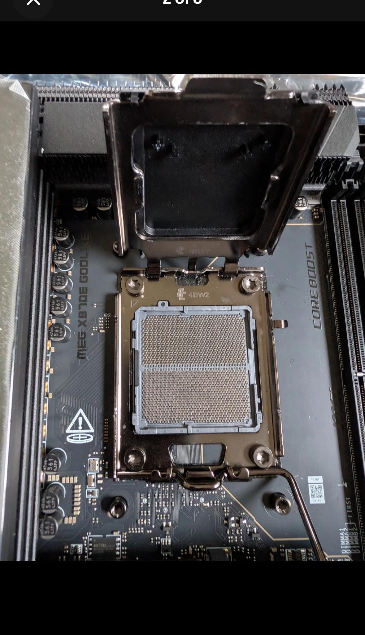 MSI MEG X870E GODLIKE AM5 Motherboard w/ ALL Accessories & Original Box