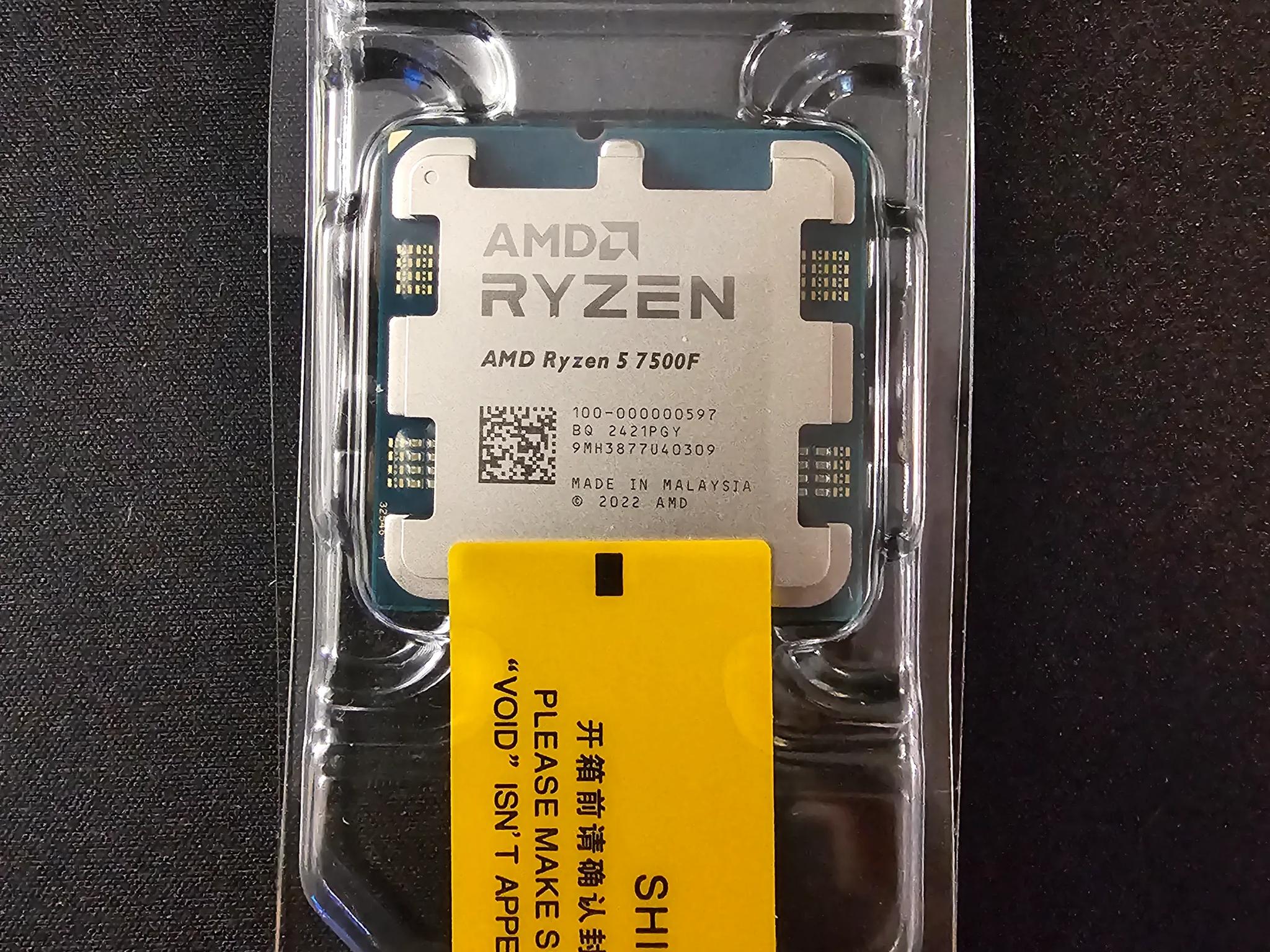 Great Mid Range CPU Ryzen 5 7500F