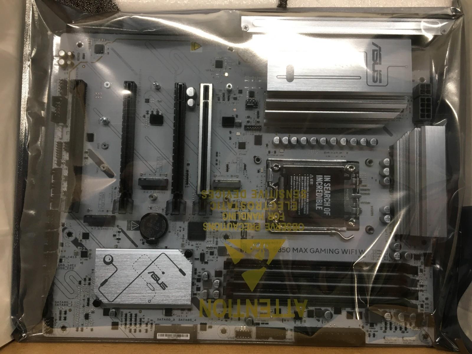 ASUS B850 MAX GAMING WIFI W AM5 ATX Motherboard - RMA Replacement
