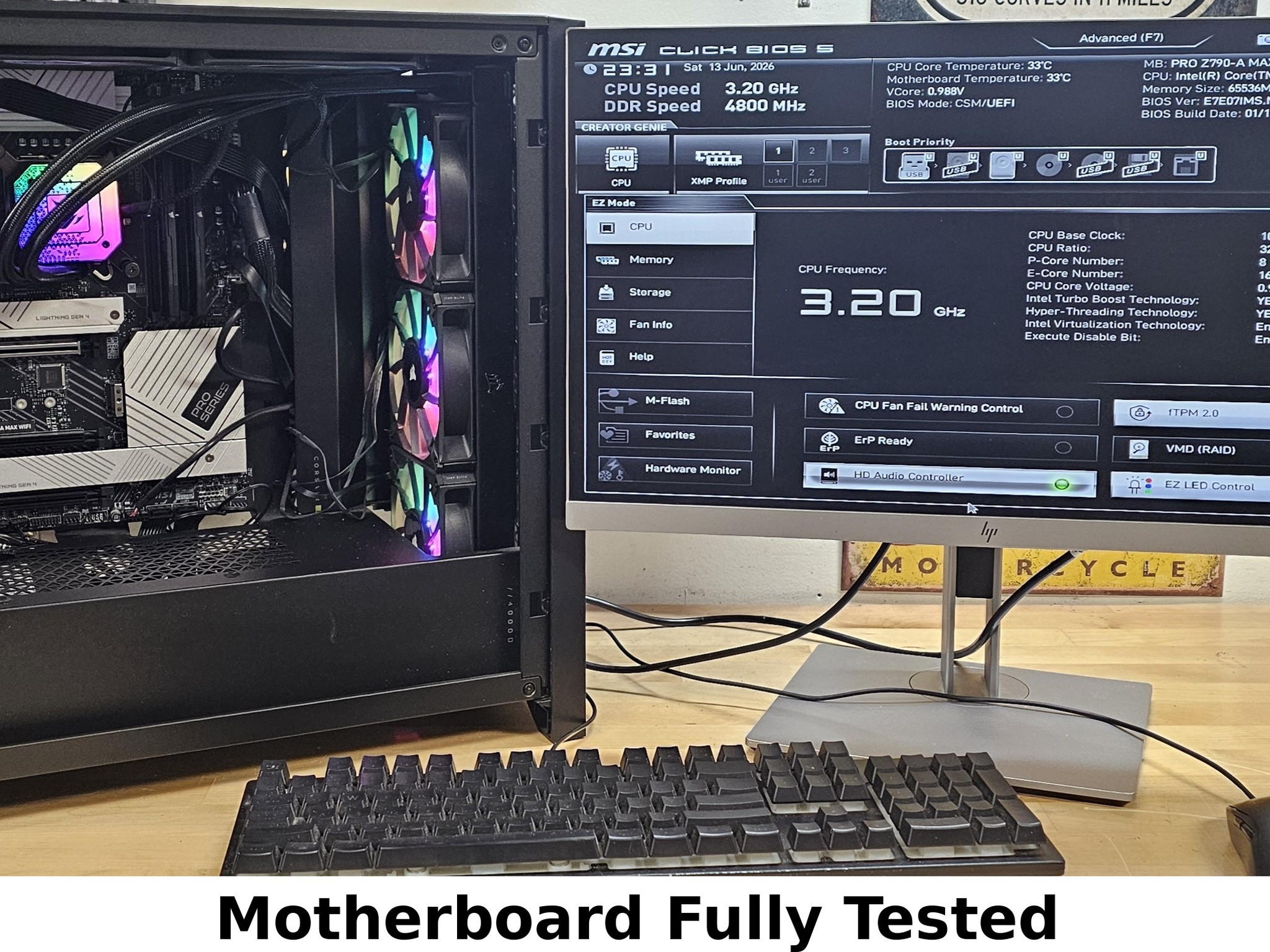 MSI PRO Z690-A MAX WIFI DDR5 LGA1700 ATX Motherboard