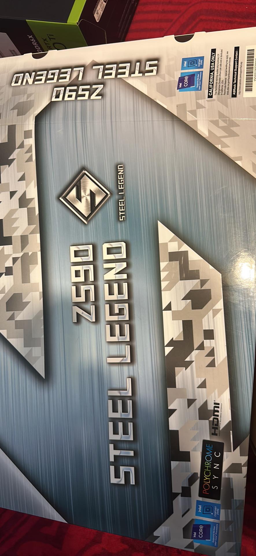 CPU, MoBo, RAM Combo i7-11700K z590, 16gb DDR4